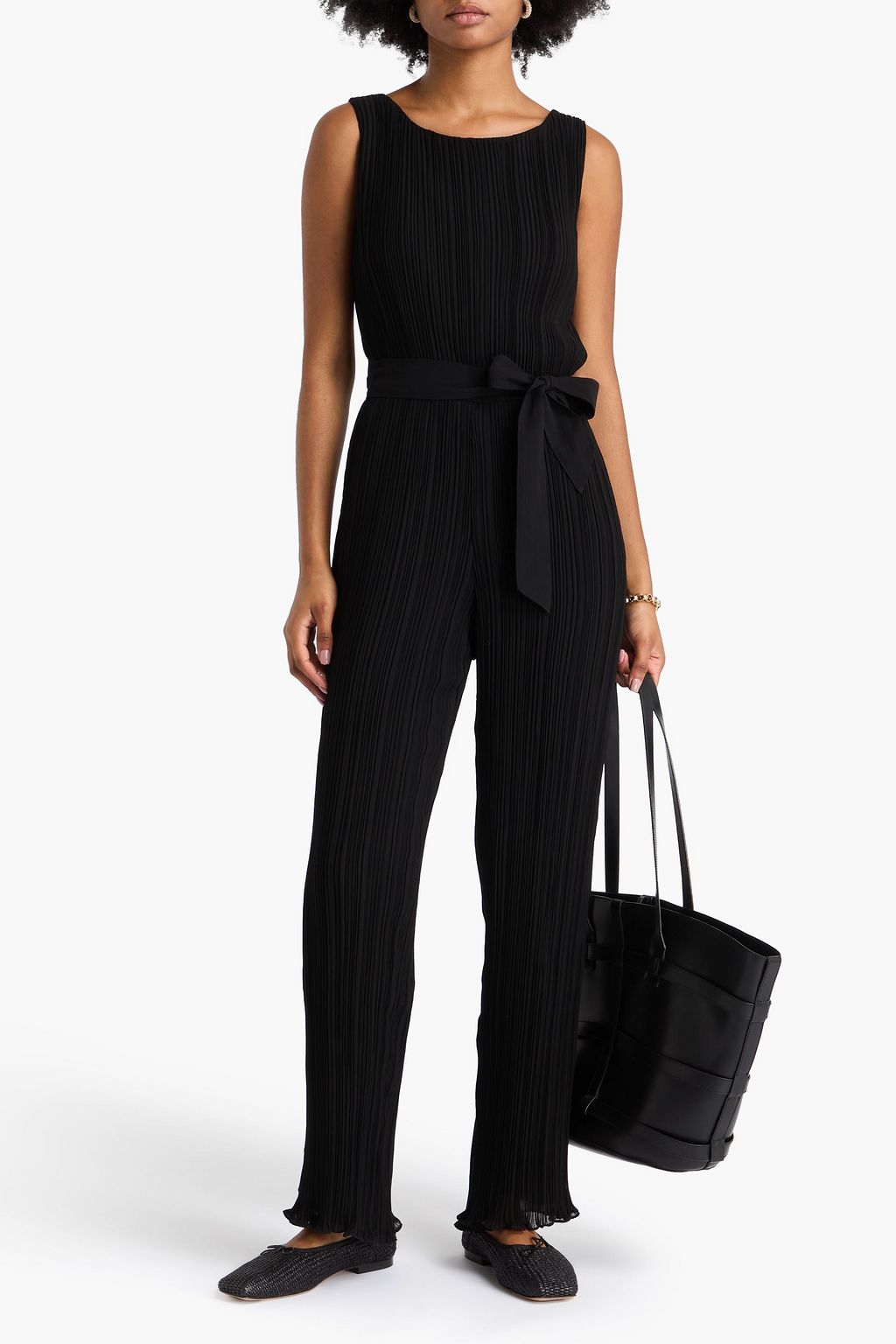 CLAUDIE PIERLOT Jumpsuit aus plissiertem Krepon