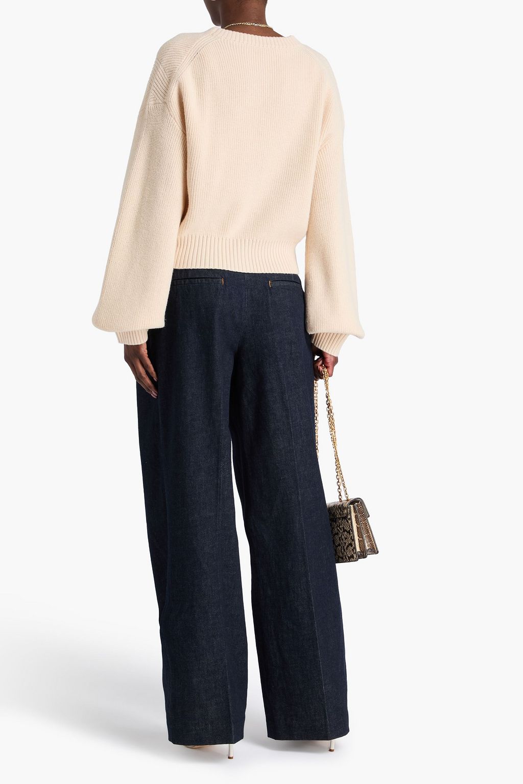 DIANE VON FURSTENBERG Leslie wool-blend cardigan