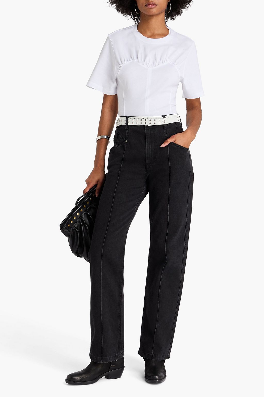 ISABEL MARANT ハイライズ ボーイフレンドジーンズ