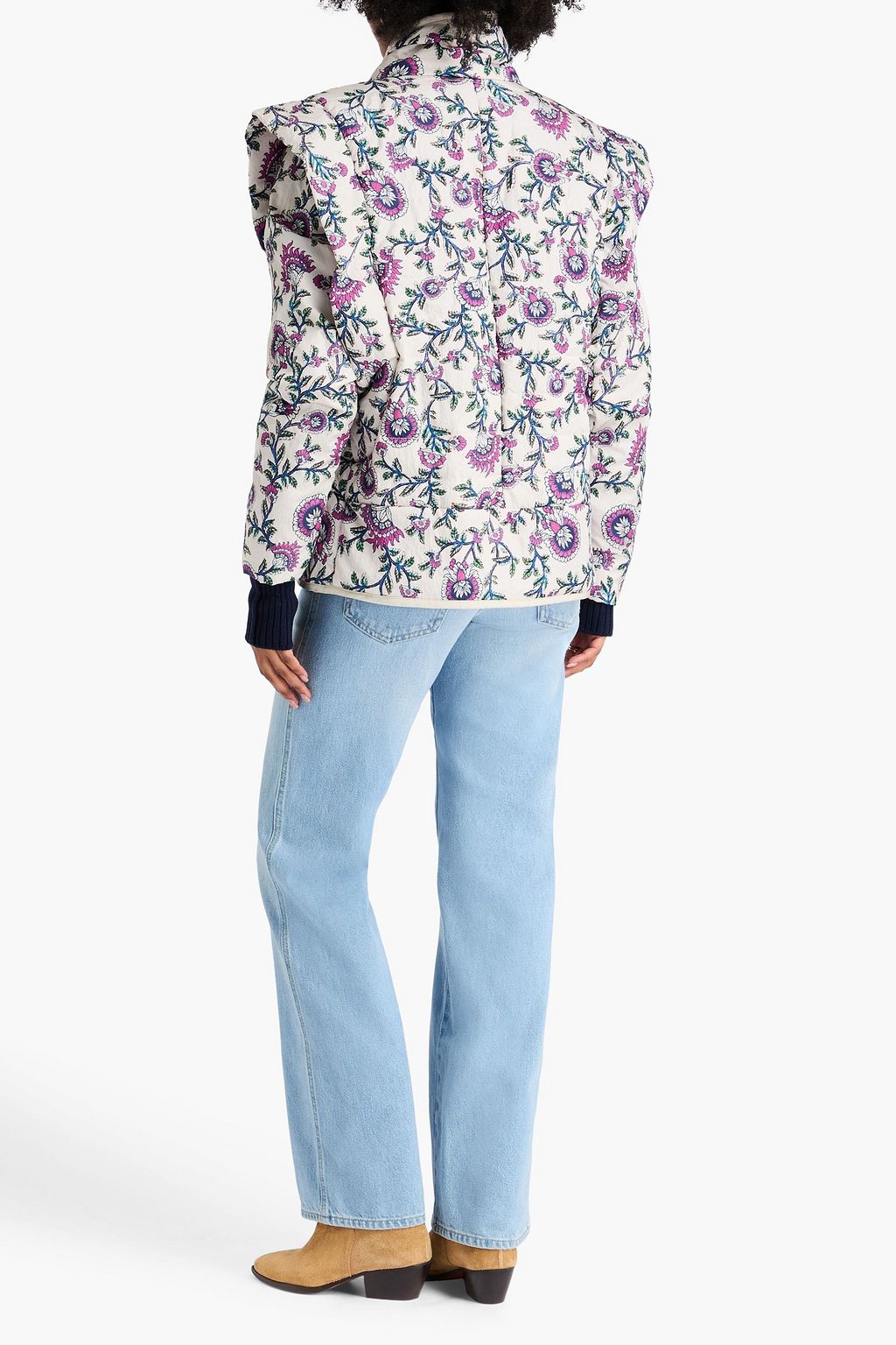 ISABEL MARANT Shelljacke „Janissae“ mit floralem Print