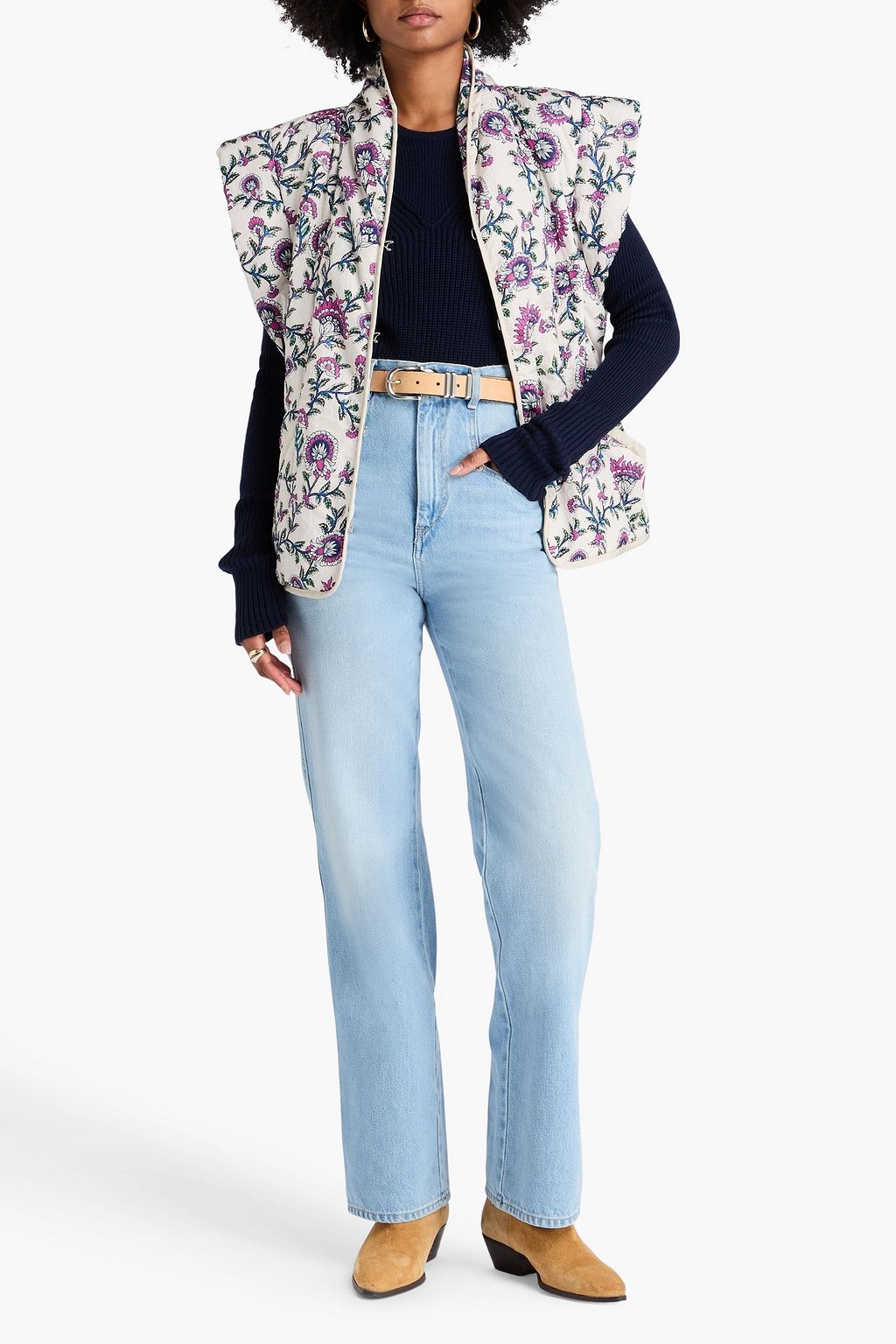 ISABEL MARANT Shelljacke „Janissae“ mit floralem Print
