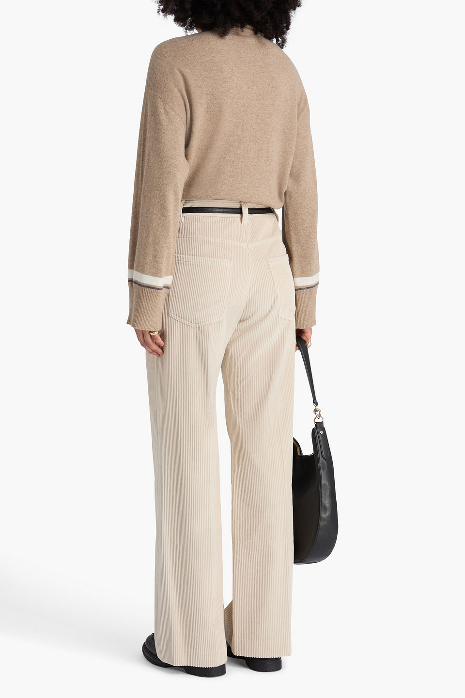 Brunello Cucinelli Cotton-corduroy Wide-leg Pants