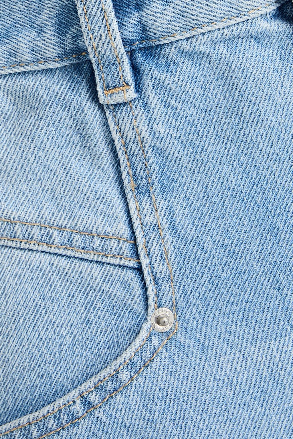 ISABEL MARANT High-rise straight-leg jeans