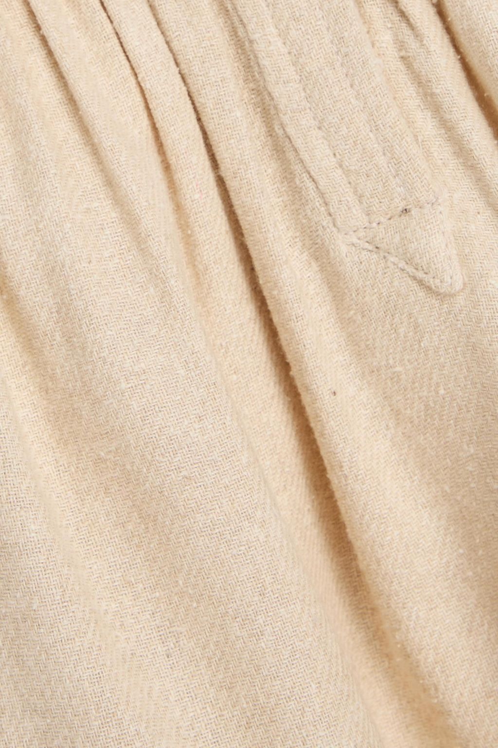 MARANT ÉTOILE Juline gathered silk-gauze top