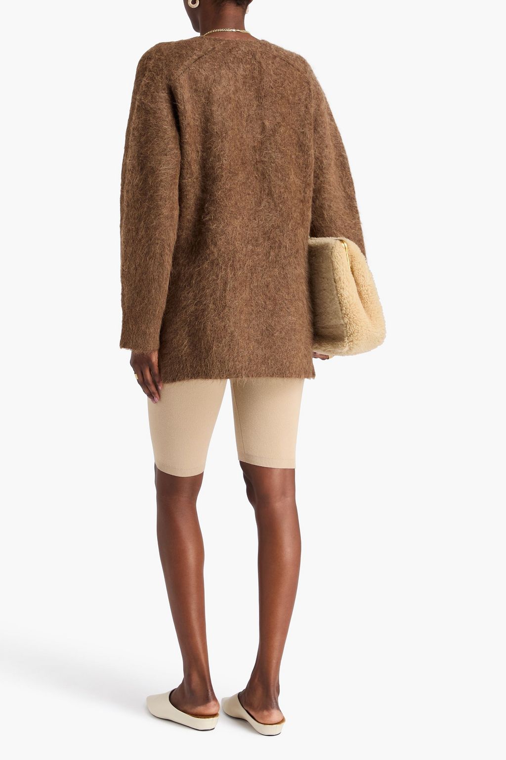 LOULOU STUDIO Goto brushed alpaca-blend sweater