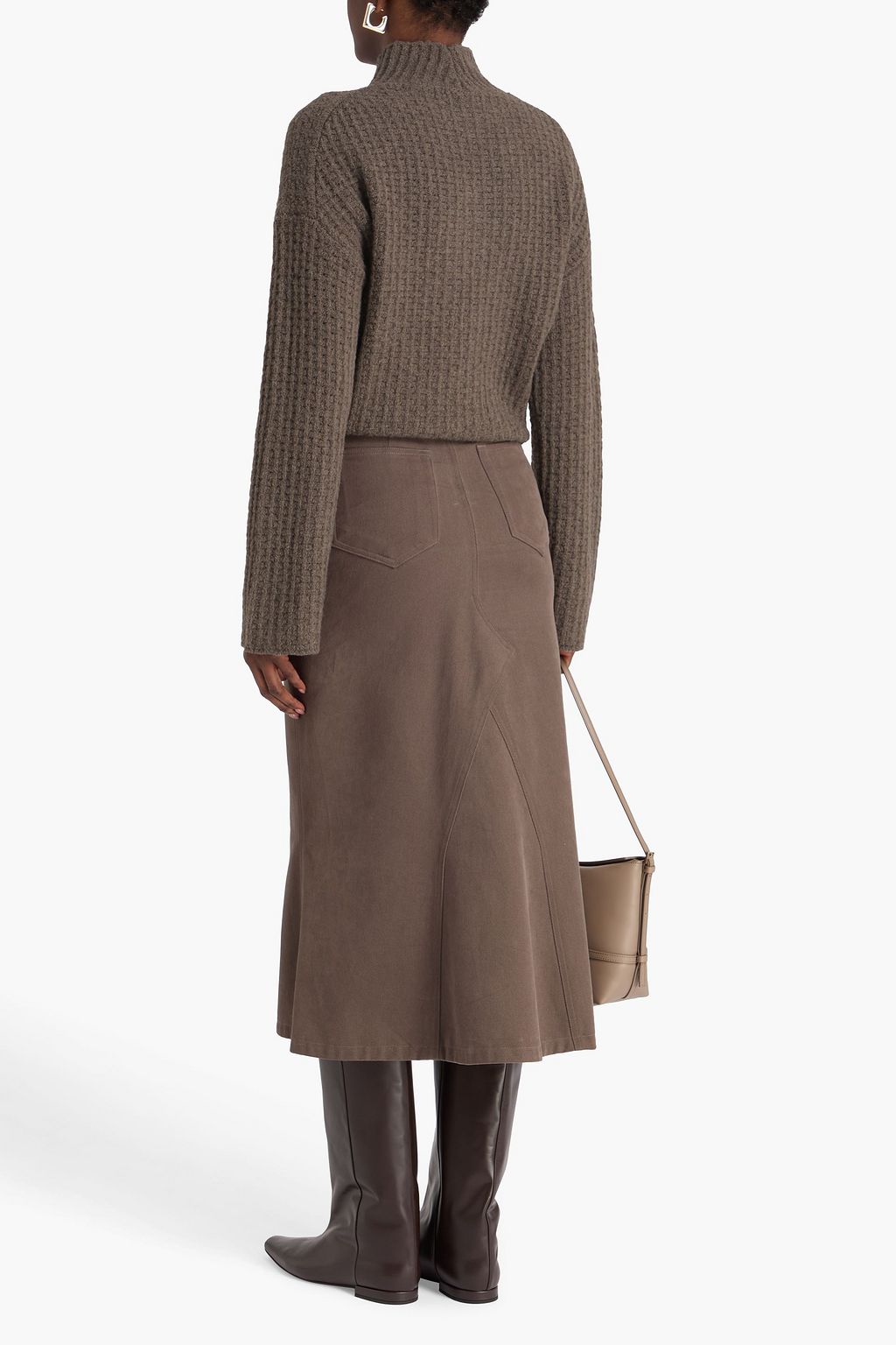LOULOU STUDIO Kris wool-blend turtleneck sweater