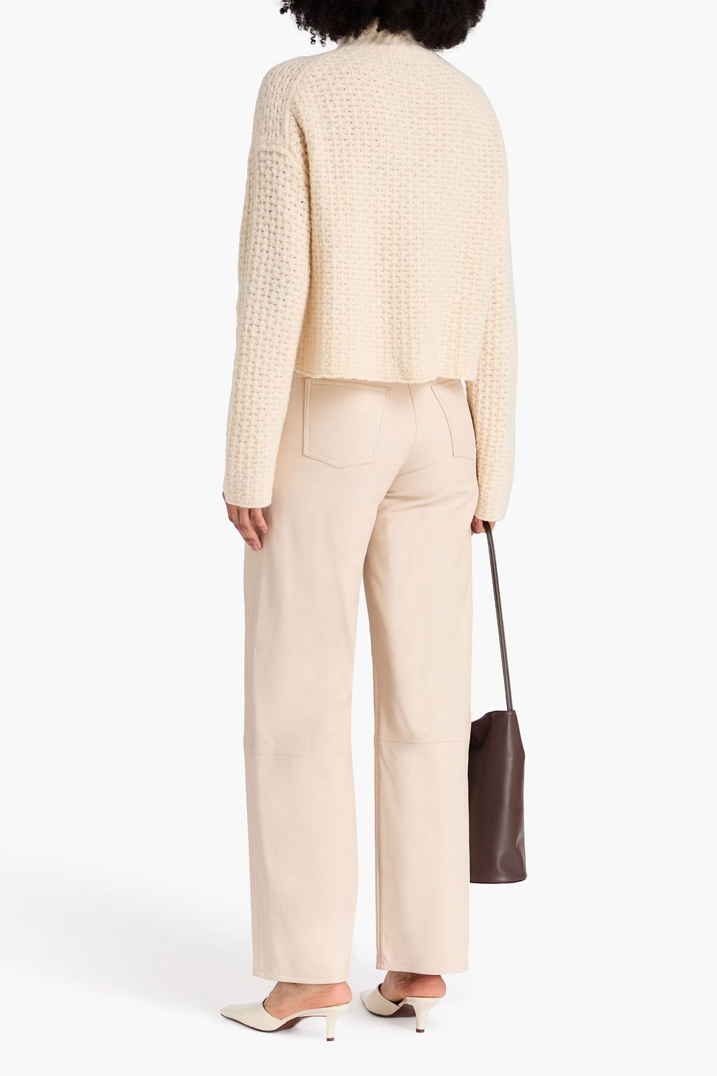 LOULOU STUDIO Kris wool-blend turtleneck sweater
