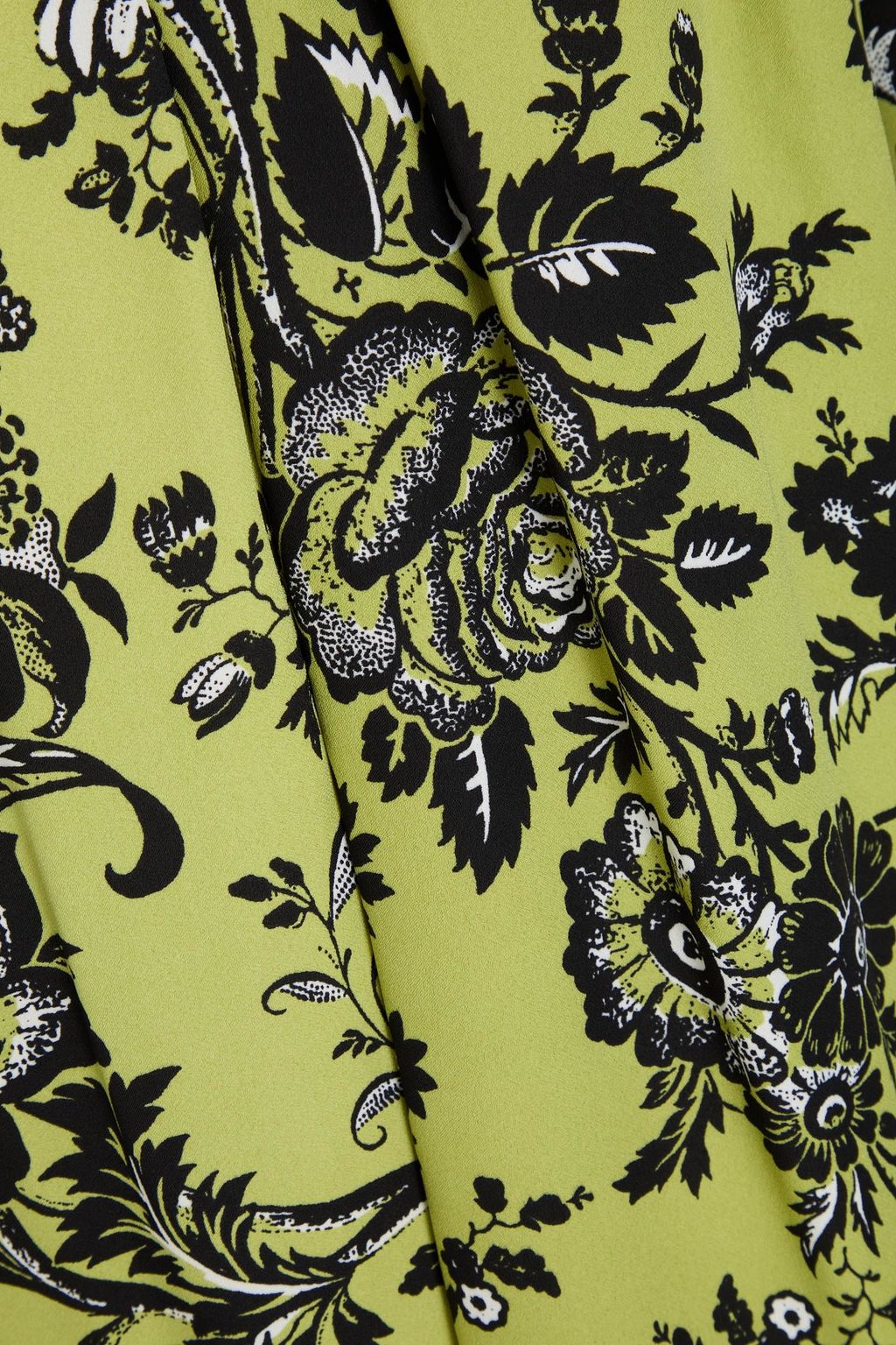DIANE VON FURSTENBERG クレープ ブラウス フローラルプリント