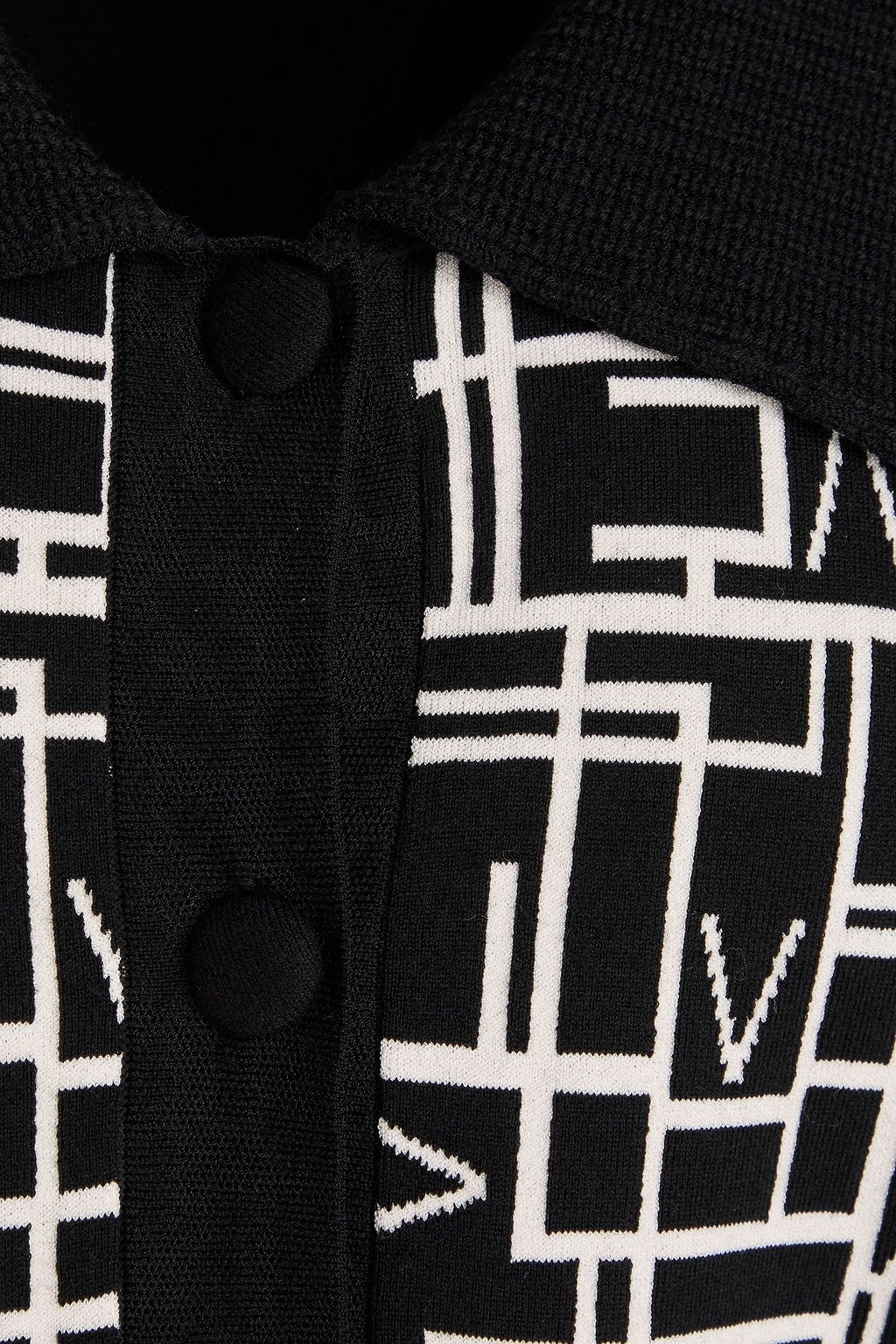 DIANE VON FURSTENBERG Riva jacquard-knit cardigan