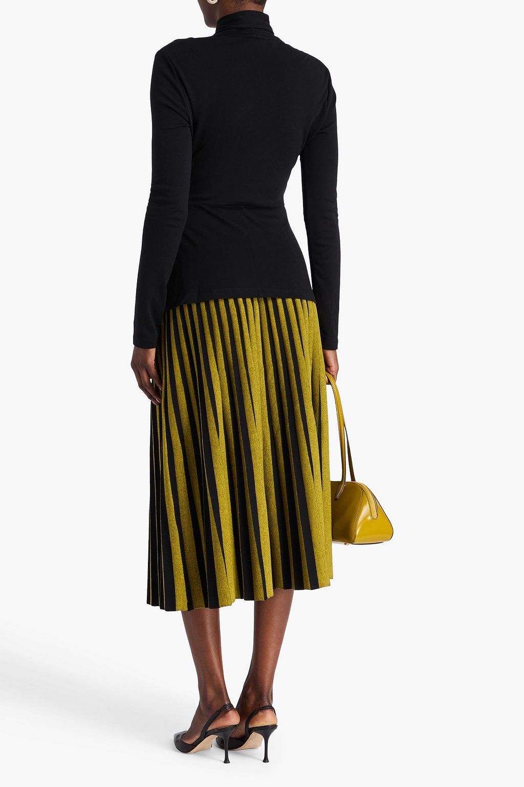 DIANE VON FURSTENBERG Clarissa twisted jersey top