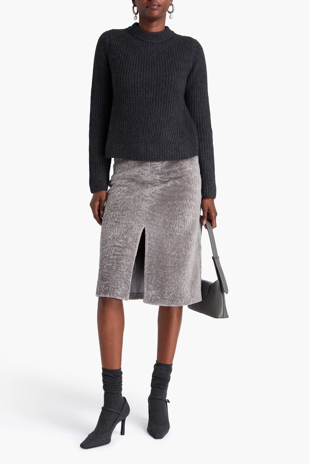 LOULOU STUDIO Cosmo ribbed cashmere sweater