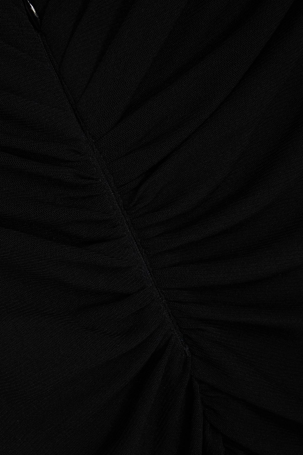 DIANE VON FURSTENBERG Julie ruched stretch-mesh top