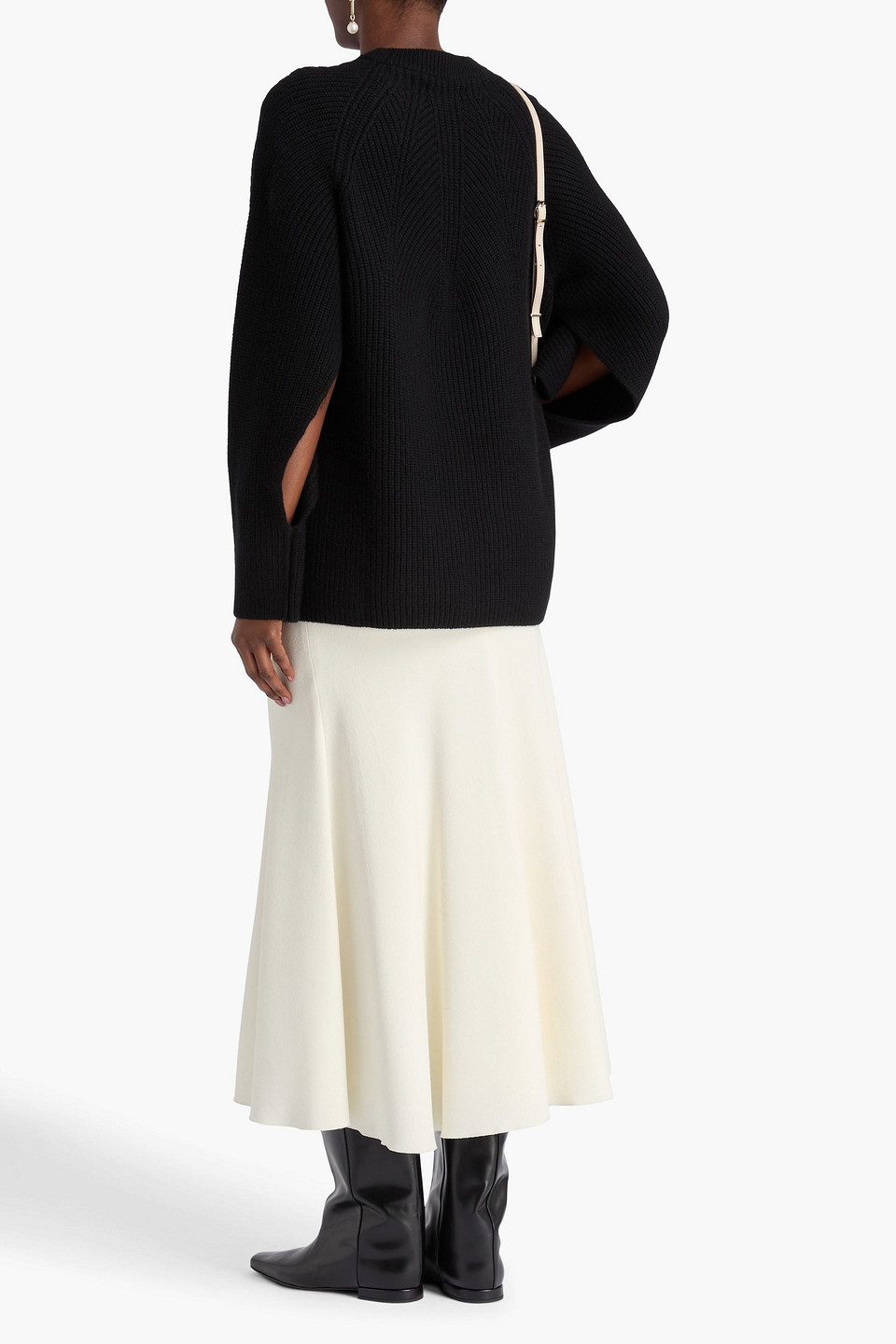  Loulou De Saison - Gerippter Kaschmirpullover „kawa“ - Schwarz - Xs 