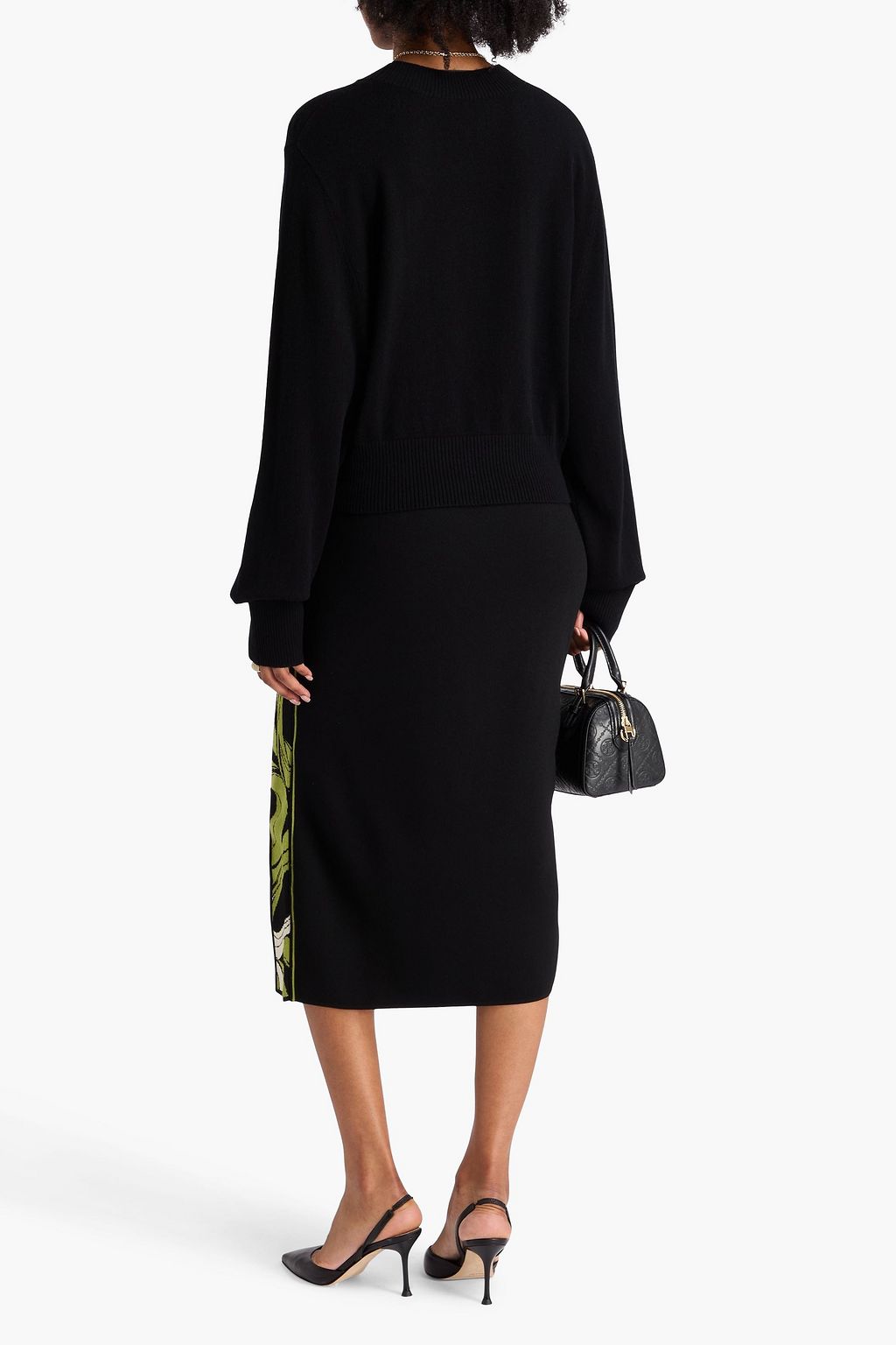 DIANE VON FURSTENBERG Oscar wool and cashmere-blend sweater