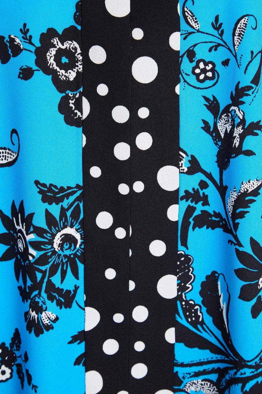 DIANE VON FURSTENBERG クレープ トップス フローラルプリント