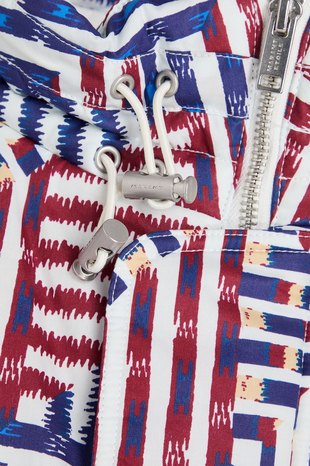 MARANT ÉTOILE Freni printed quilted cotton jacket