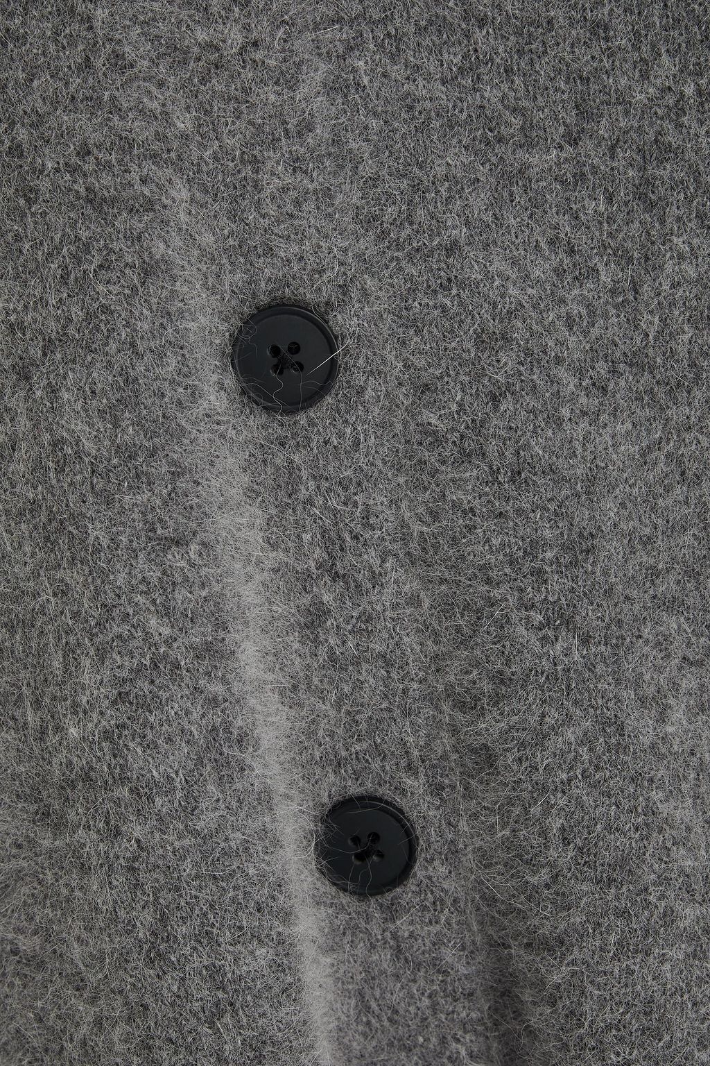 LOULOU STUDIO Cardigan aus einer gebürsteten Wollmischung
