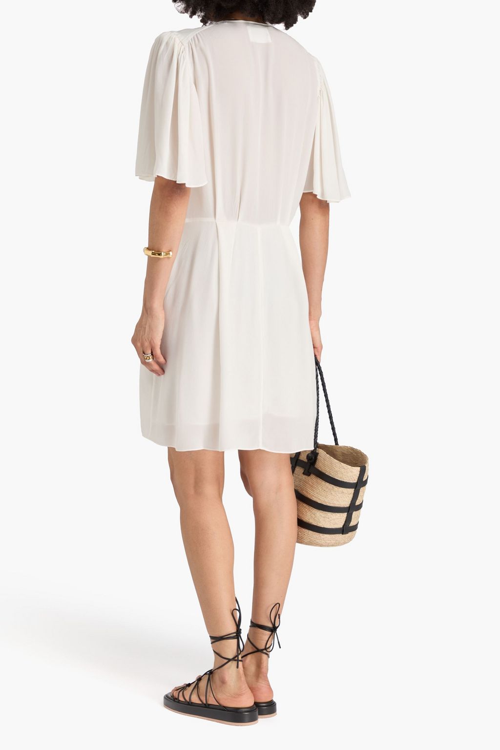 MARANT ÉTOILE キュプラジョーゼット ワンピース