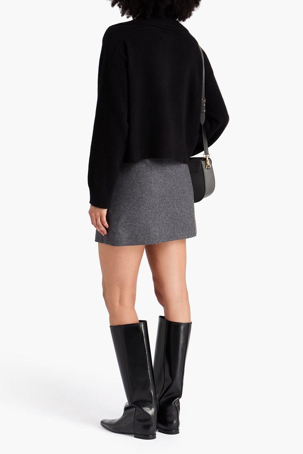 LOULOU STUDIO Brushed wool-blend cardigan