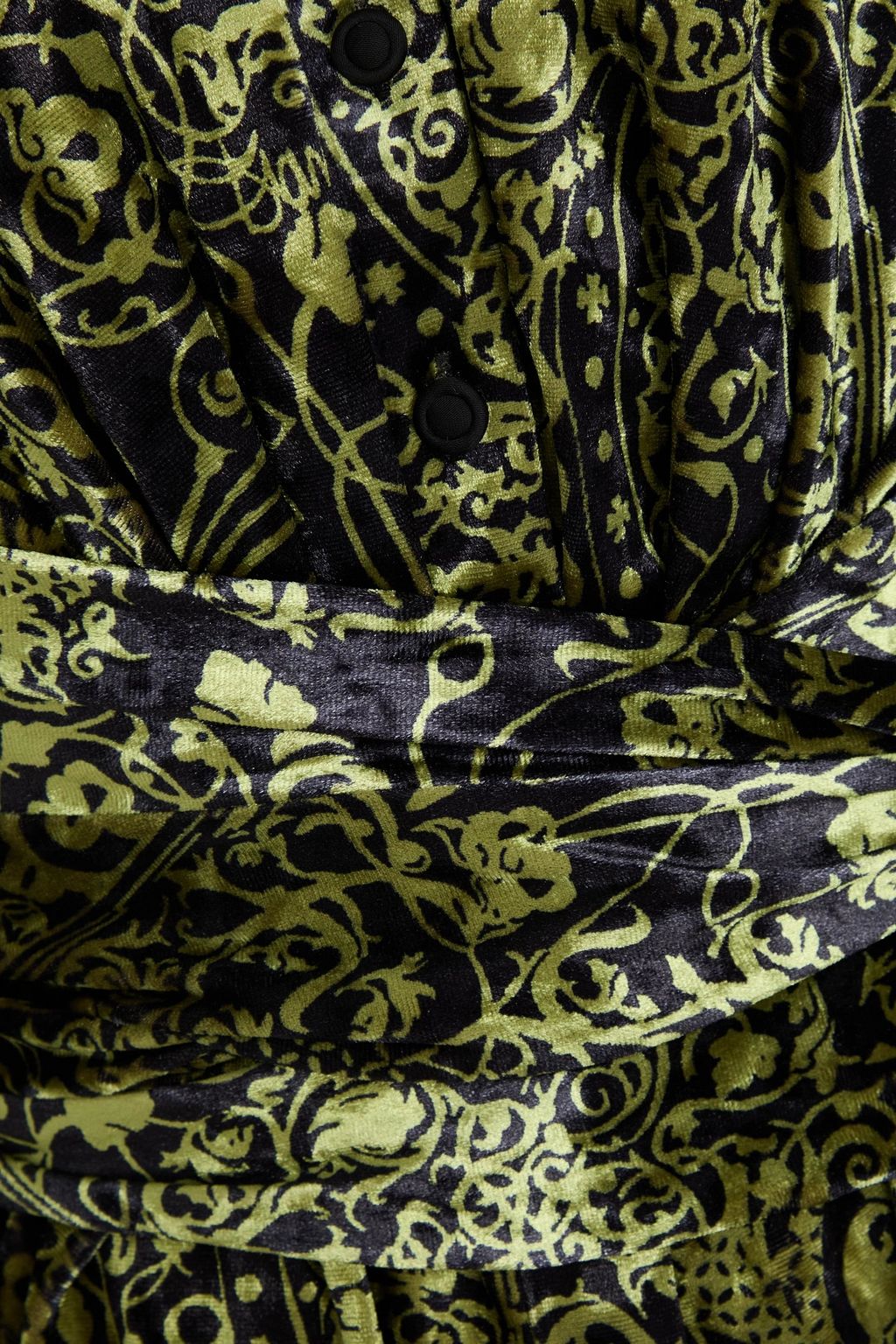 DIANE VON FURSTENBERG Largade printed chenille shirt