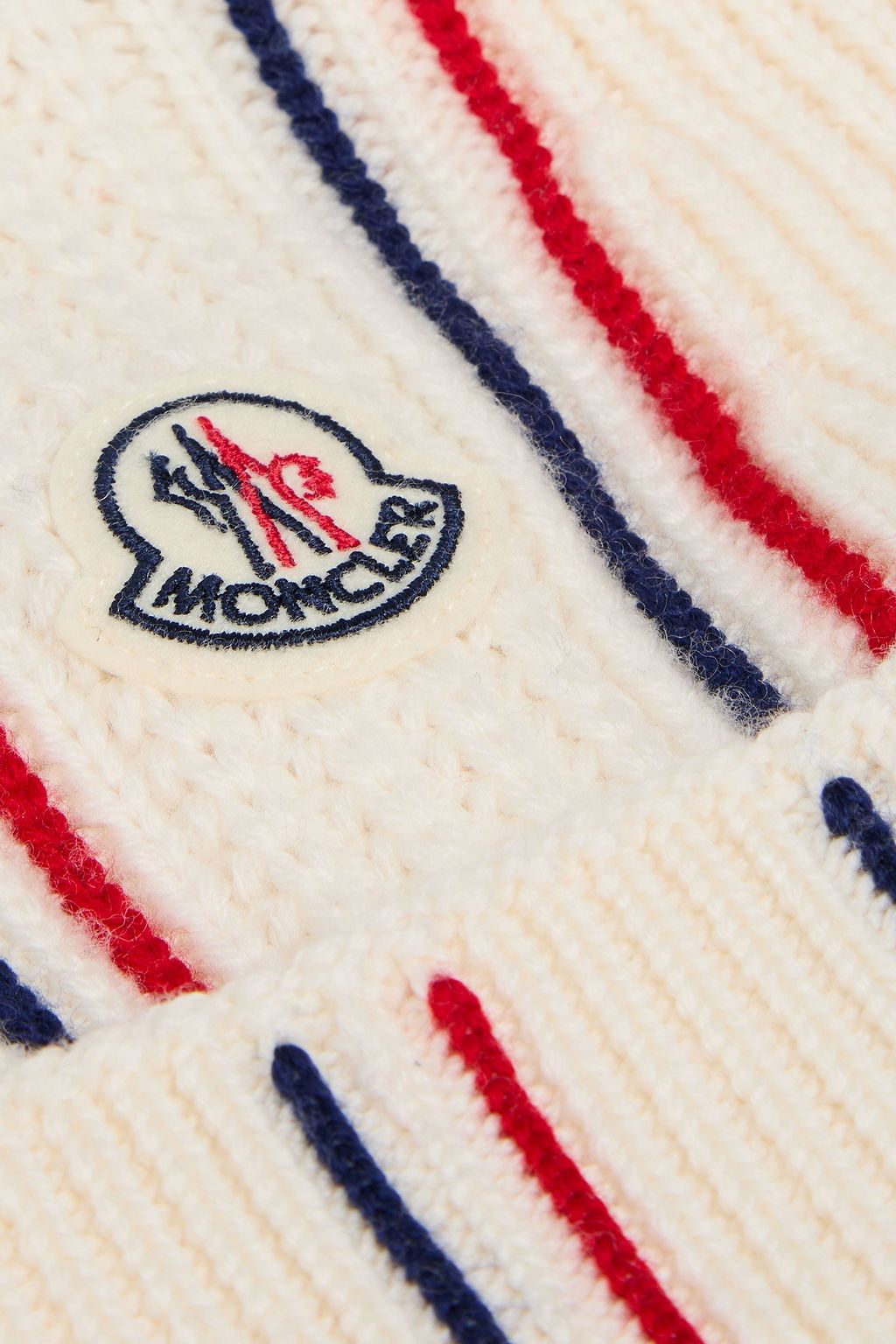 MONCLER Ribbed-knit beanie