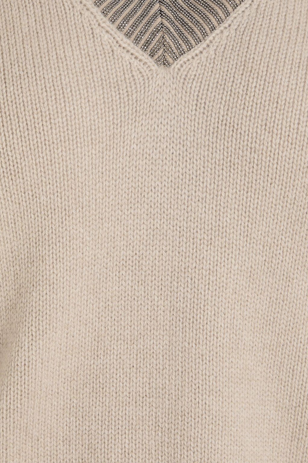 BRUNELLO CUCINELLI Kaschmirpullover mit Zierperlen