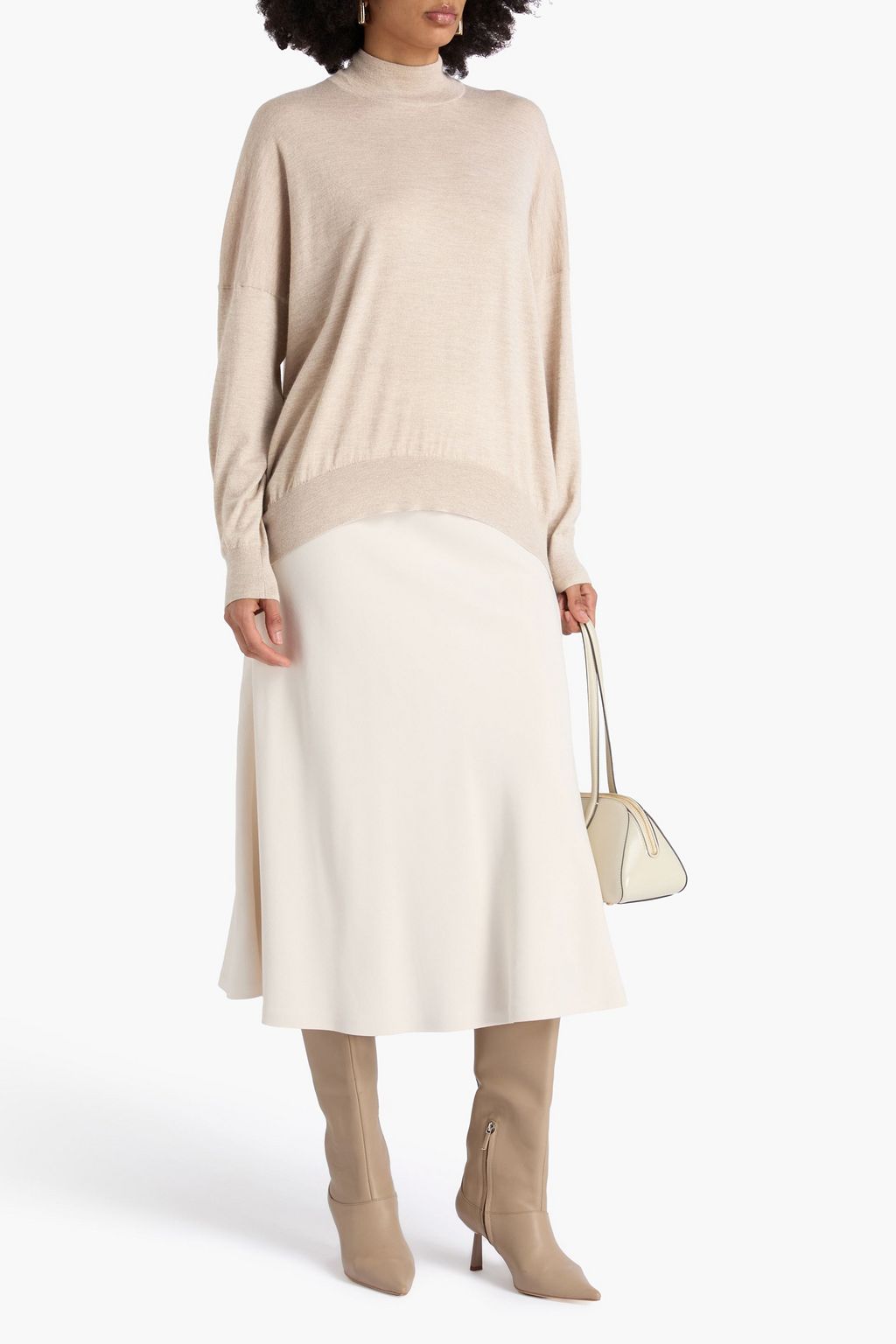 BRUNELLO CUCINELLI Metallic wool-blend sweater