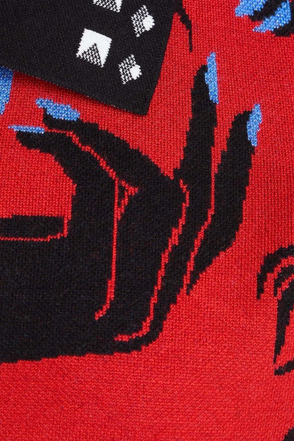 DIANE VON FURSTENBERG Antonella jacquard-knit sweater