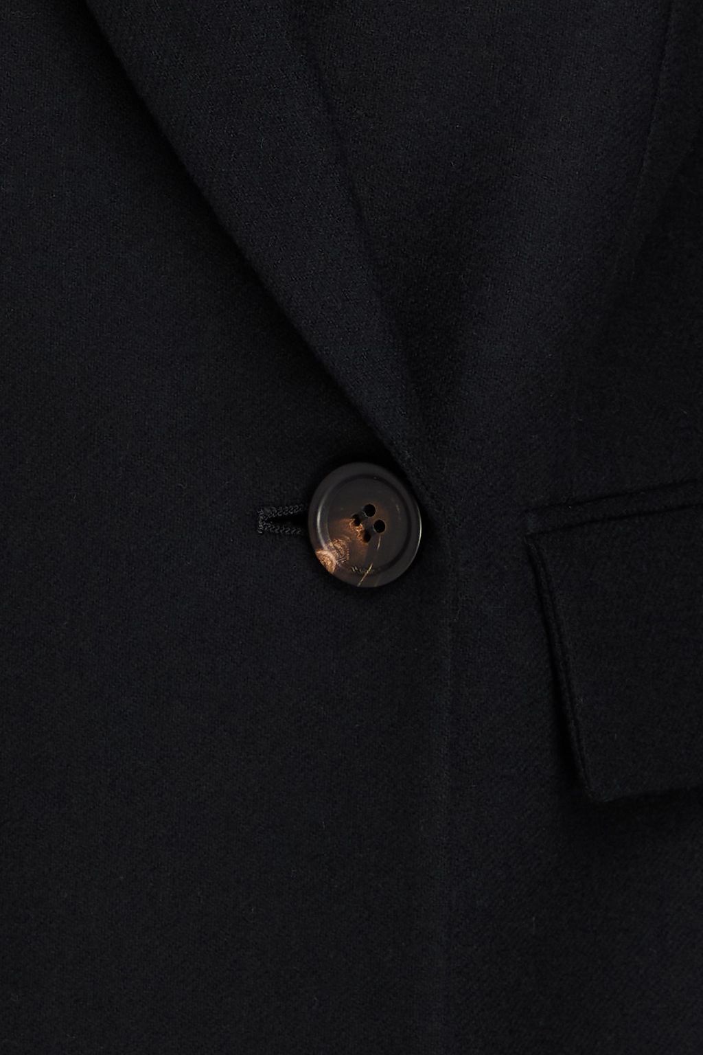 BRUNELLO CUCINELLI ウール&カシミヤ混フェルト ブレザー ビーズ付き