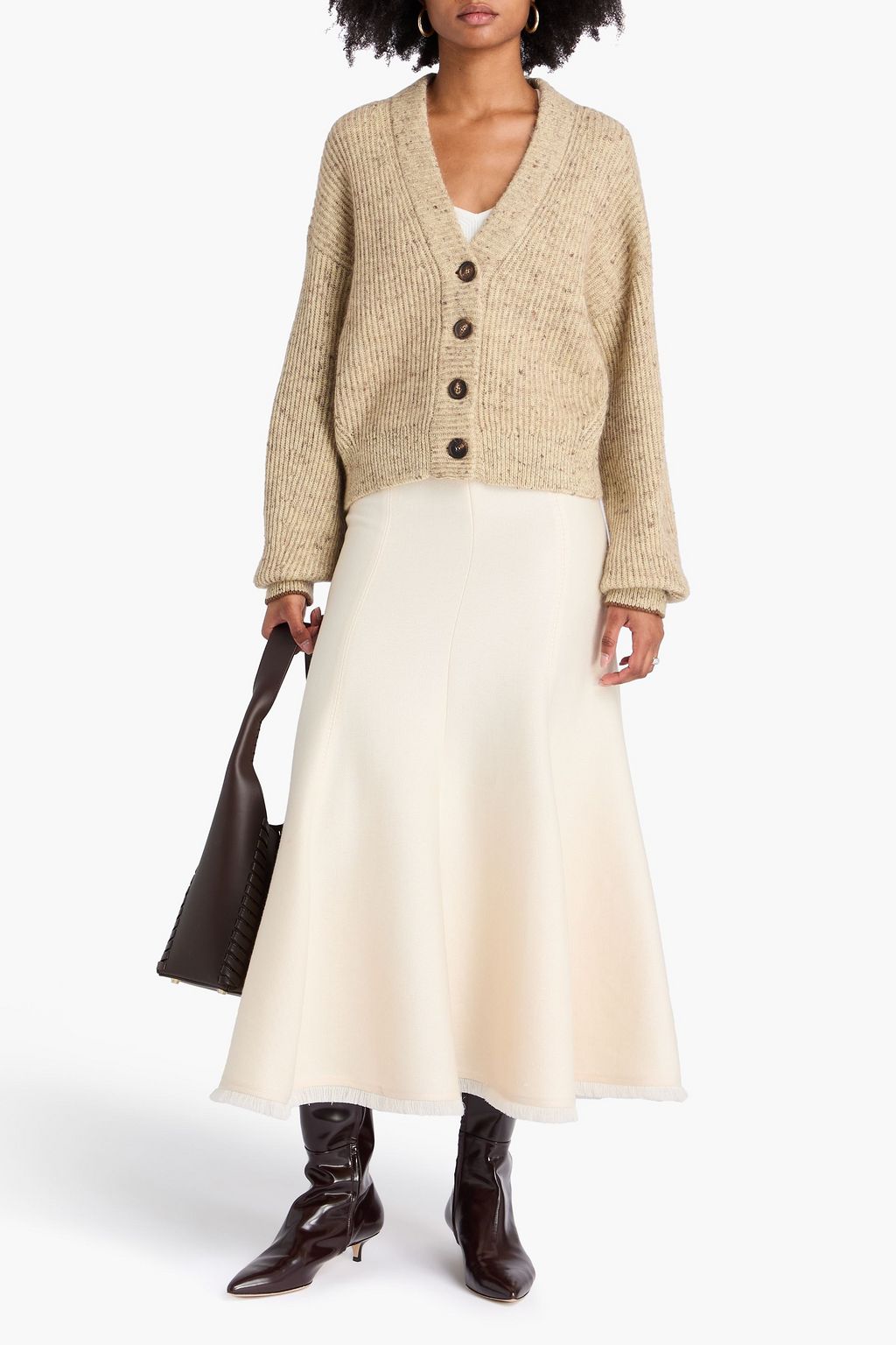 BRUNELLO CUCINELLI ドネガルウール混 カーディガン
