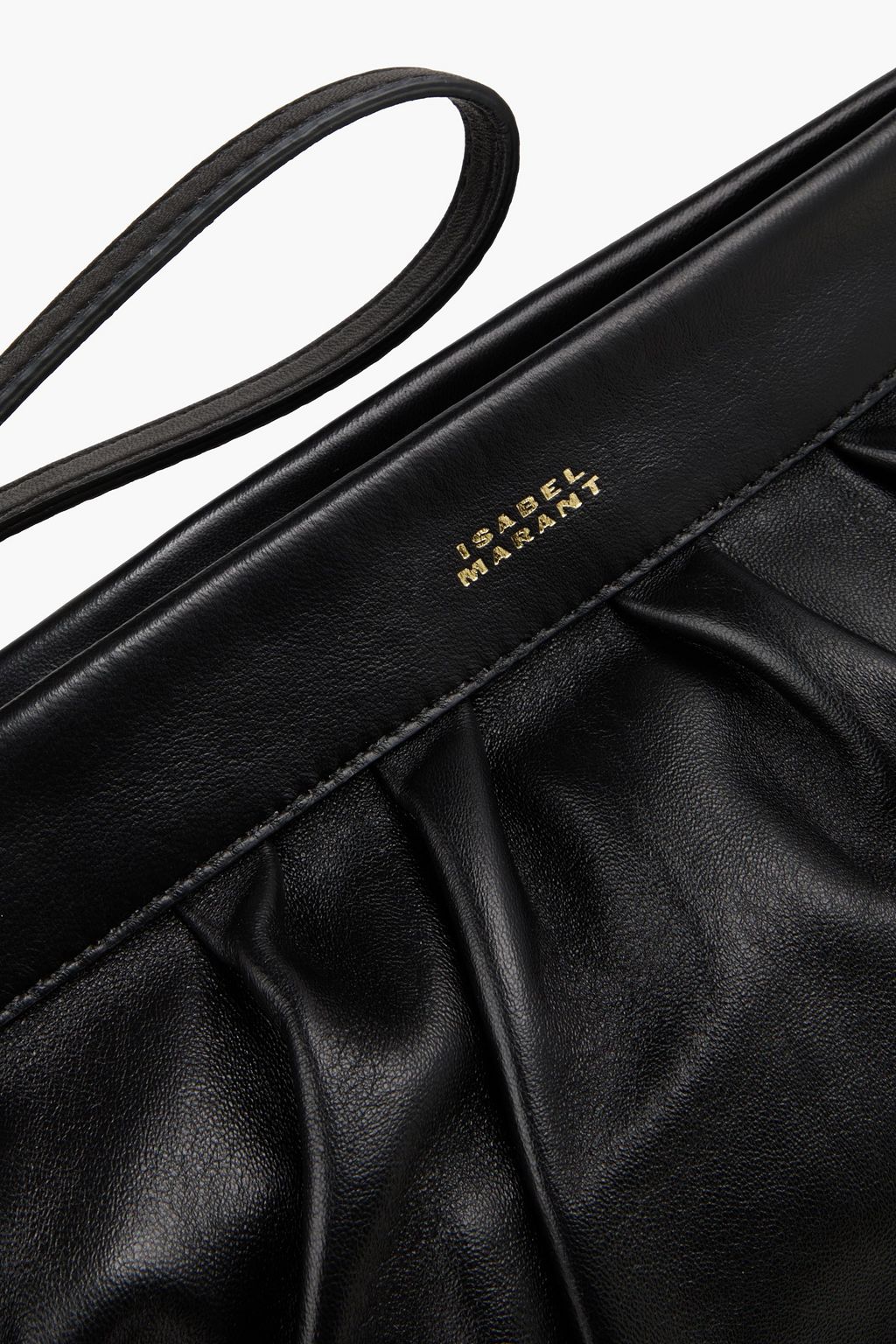 ISABEL MARANT Luz leather pouch