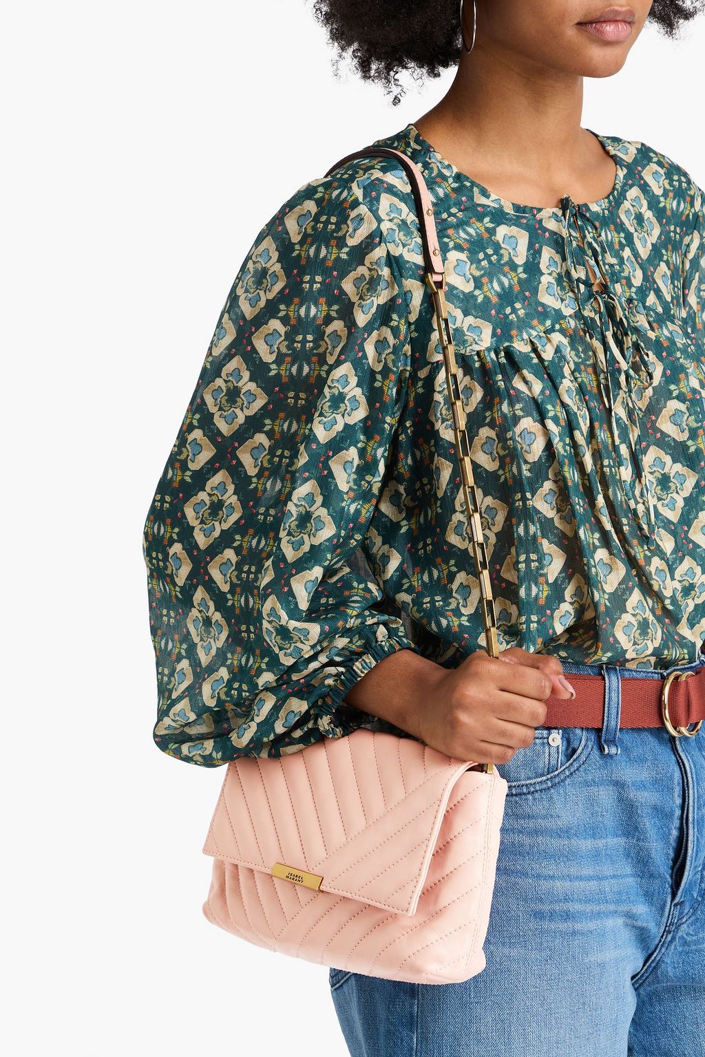 ISABEL MARANT Merine quilted leather shoulder bag