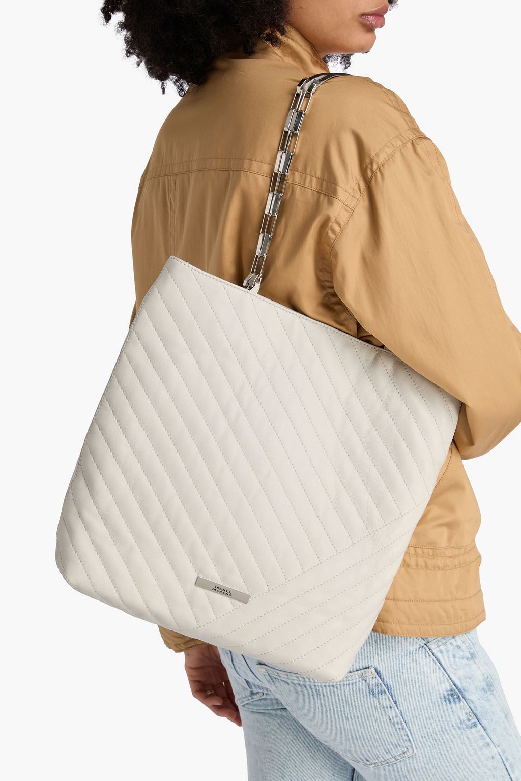 ISABEL MARANT Quilted leather tote
