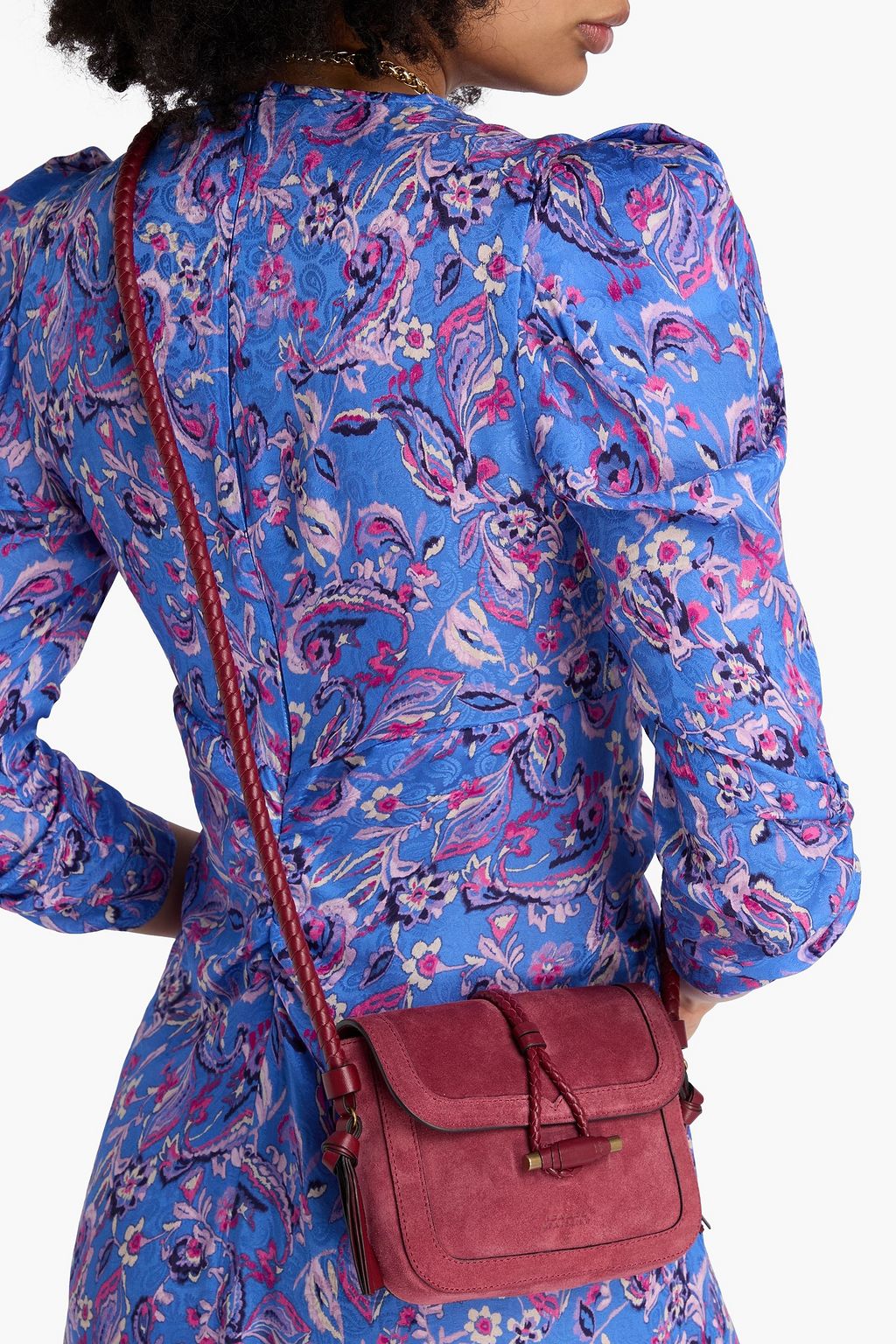 ISABEL MARANT Bandouliere スエード クロスボディバッグ