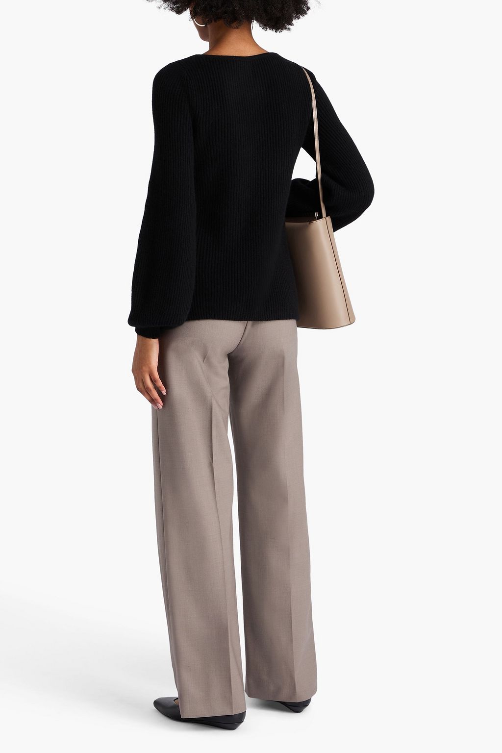 LOULOU STUDIO Hermus ribbed cashmere sweater