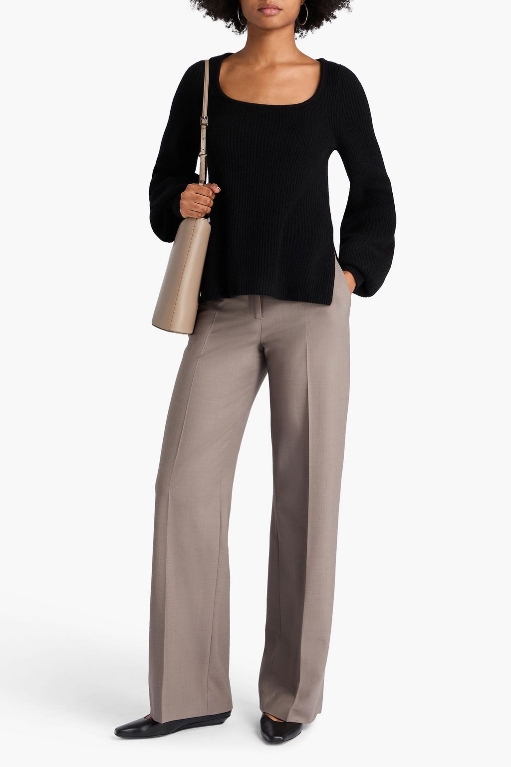 LOULOU STUDIO Hermus ribbed cashmere sweater