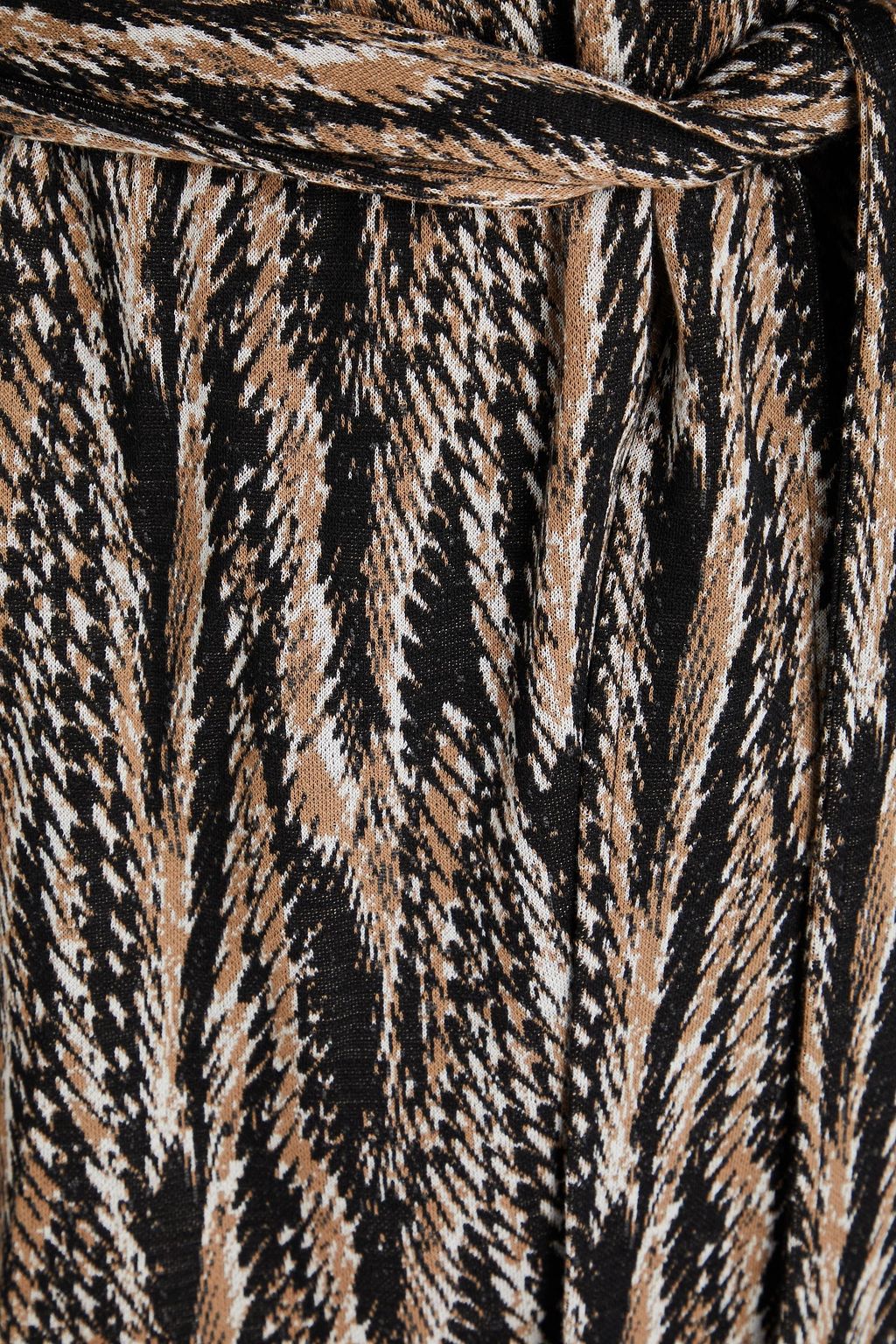 DIANE VON FURSTENBERG Bedruckte Wickelbluse „Sheree“ aus Jersey