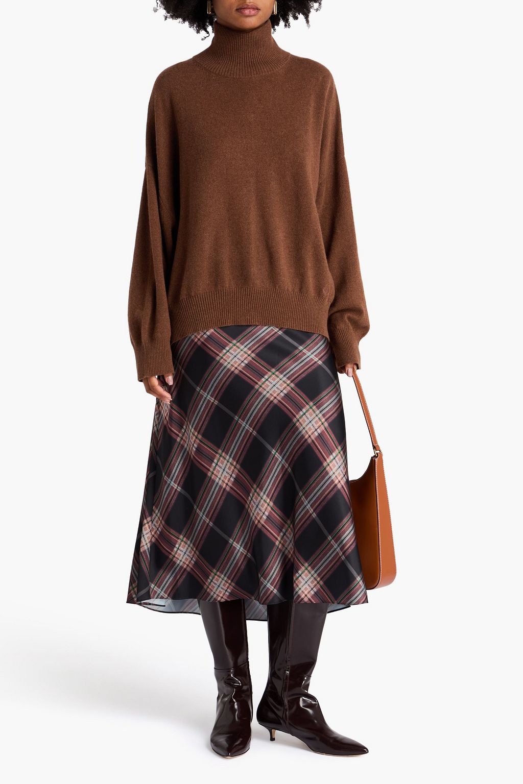 LOULOU STUDIO Muran oversized cashmere turtleneck sweater