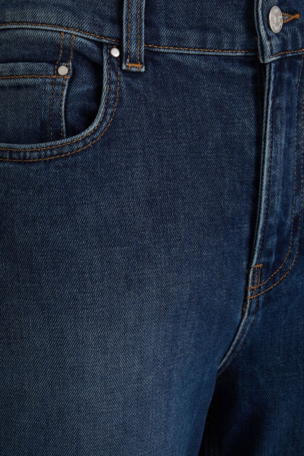 CLAUDIE PIERLOT ハイライズ ストレートレッグジーンズ