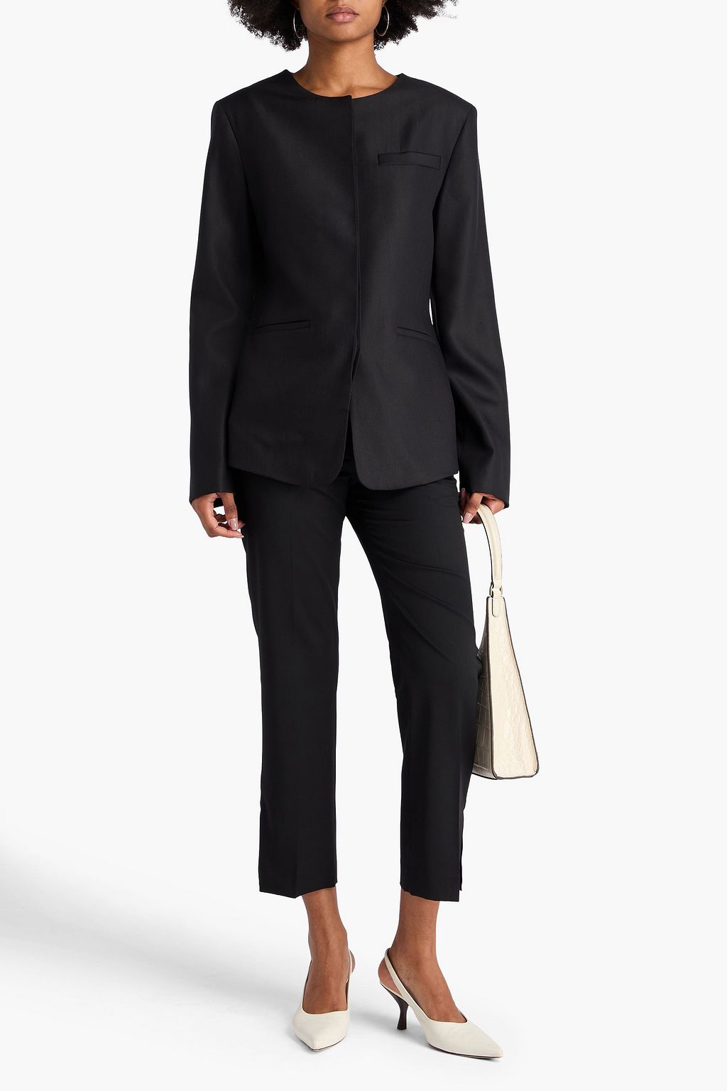 LOULOU STUDIO Lavena twill blazer