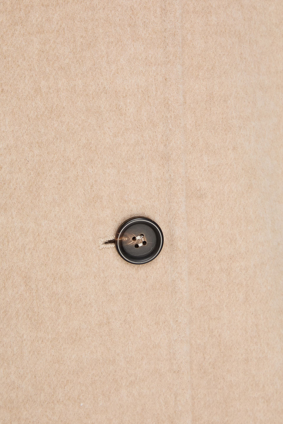 Brunello Cucinelli Double-breasted Wool And Cashmere-blend Felt Coat In Neutral
