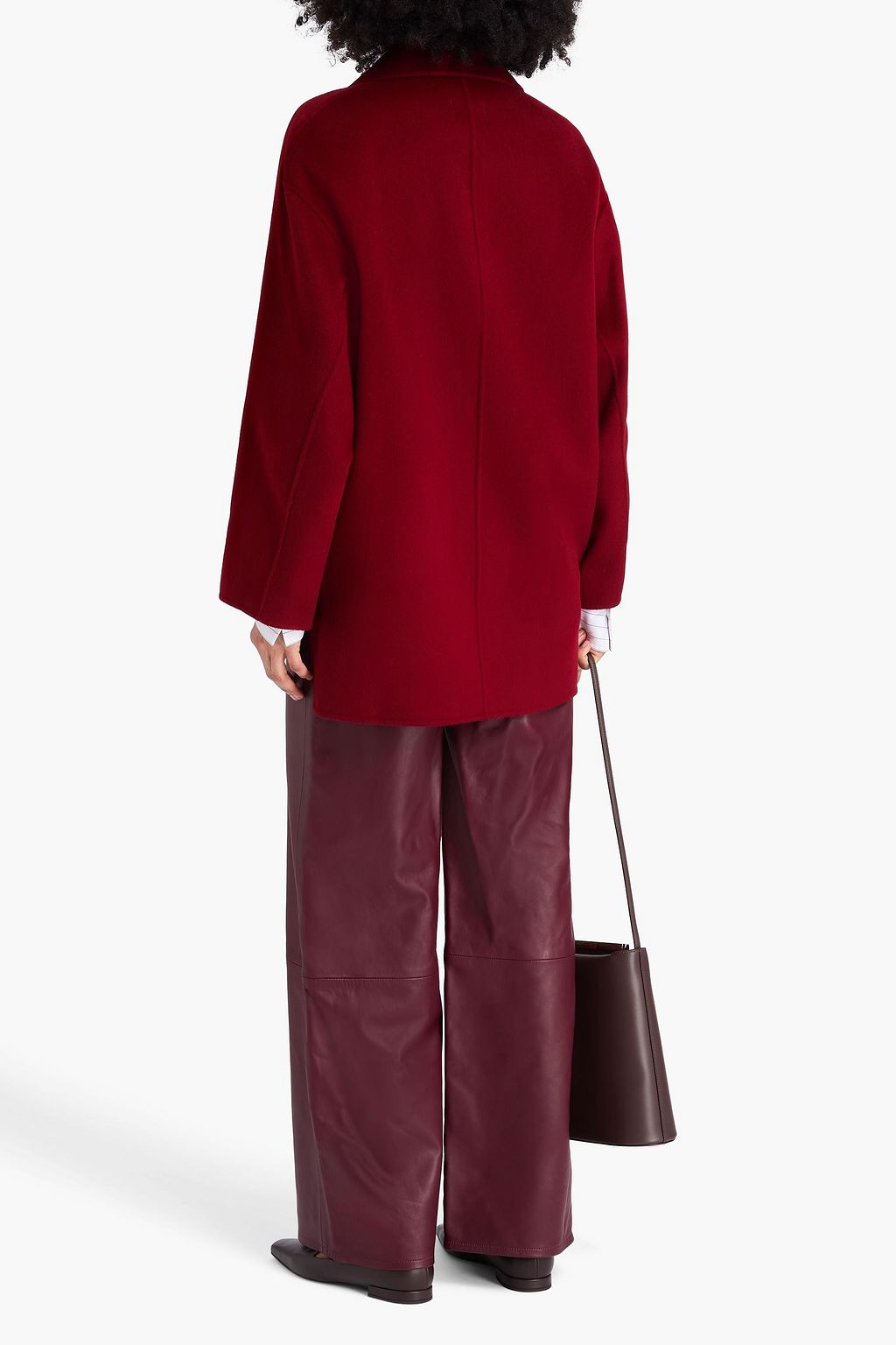 LOULOU STUDIO Gary double-breasted wool and cashmere-blend coat