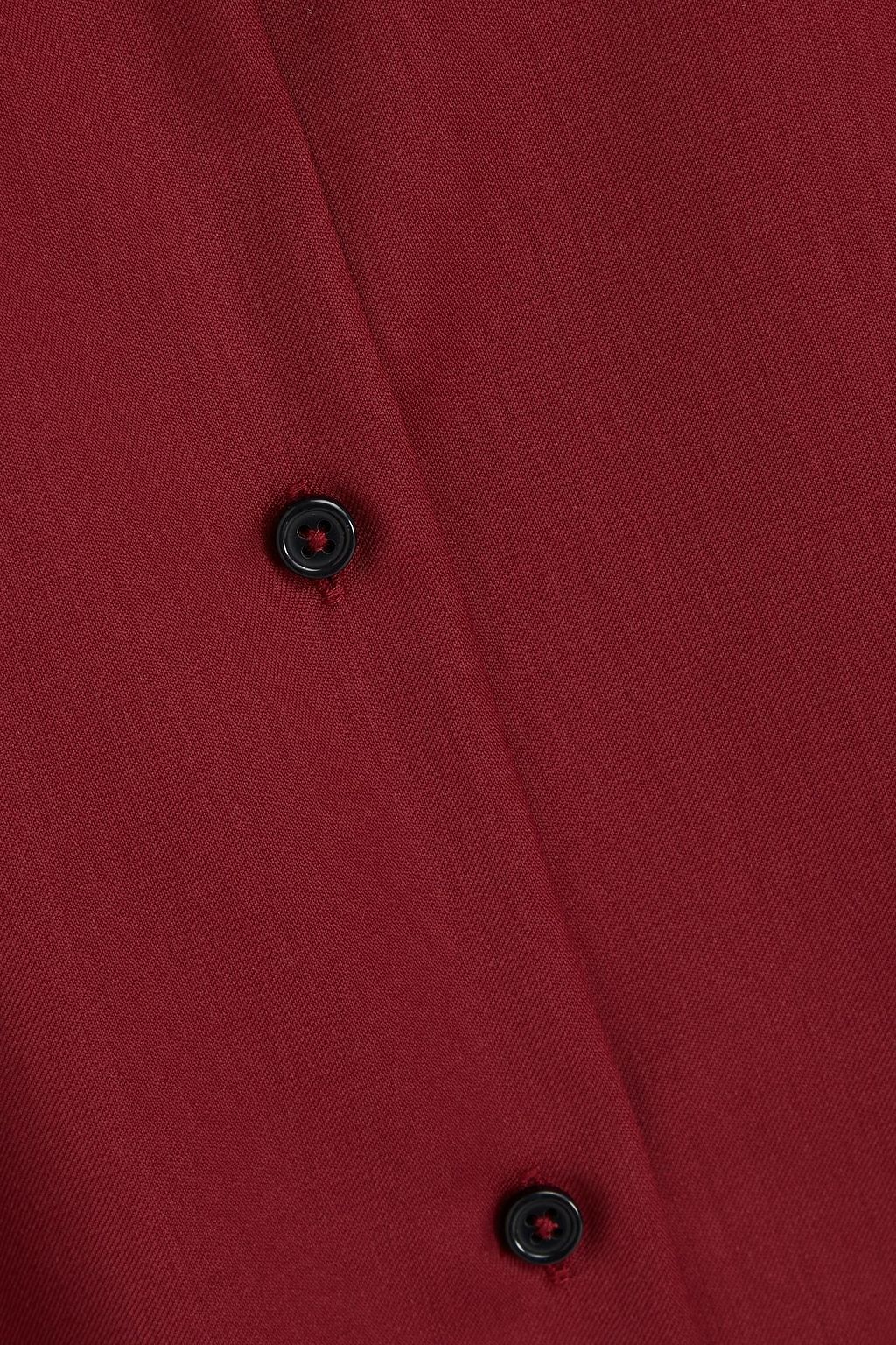 LOULOU STUDIO Hemd „Eliana“ aus Woll-Twill