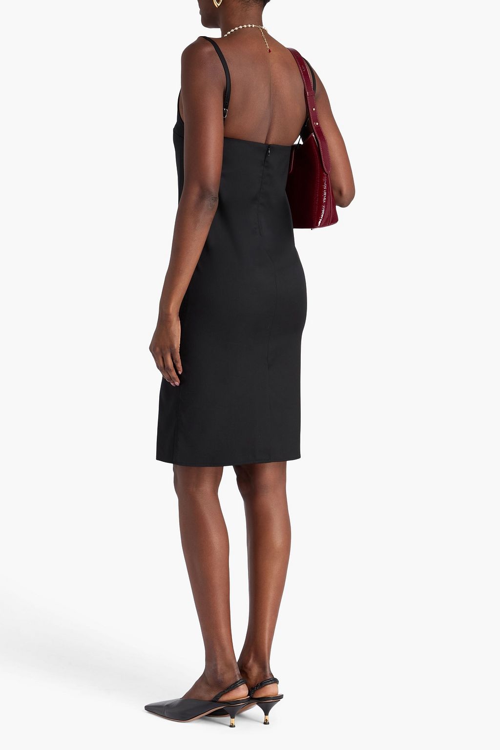 LOULOU STUDIO Blanca Kleid aus Woll-Twill