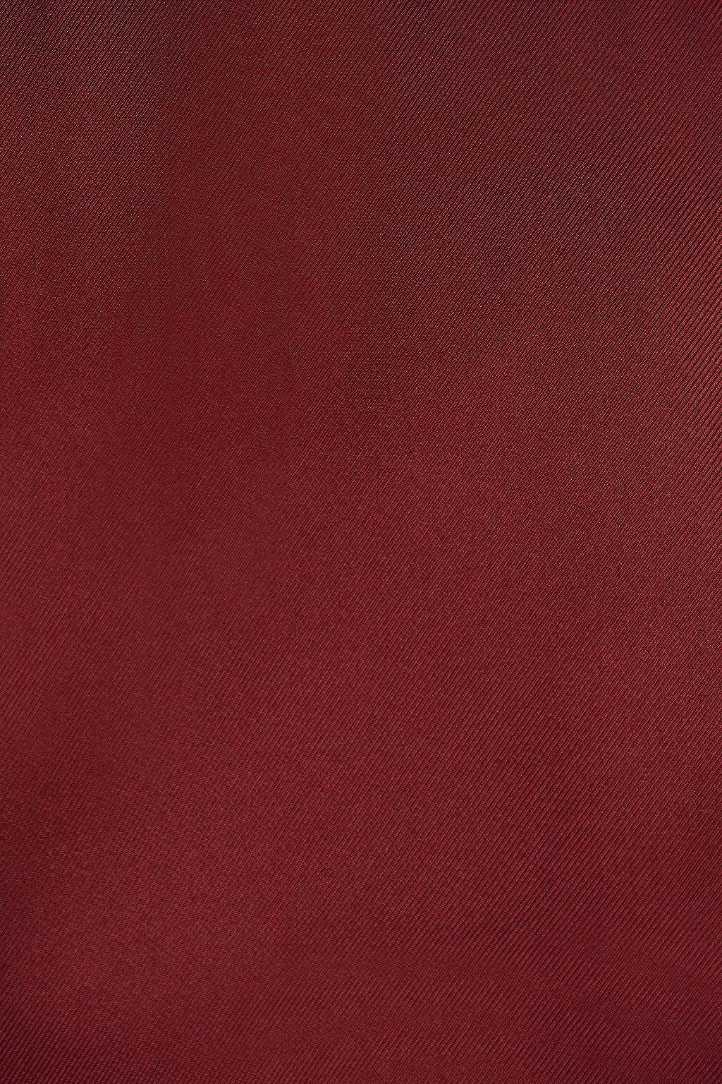 LOULOU STUDIO Adalyn pleated silk-twill top