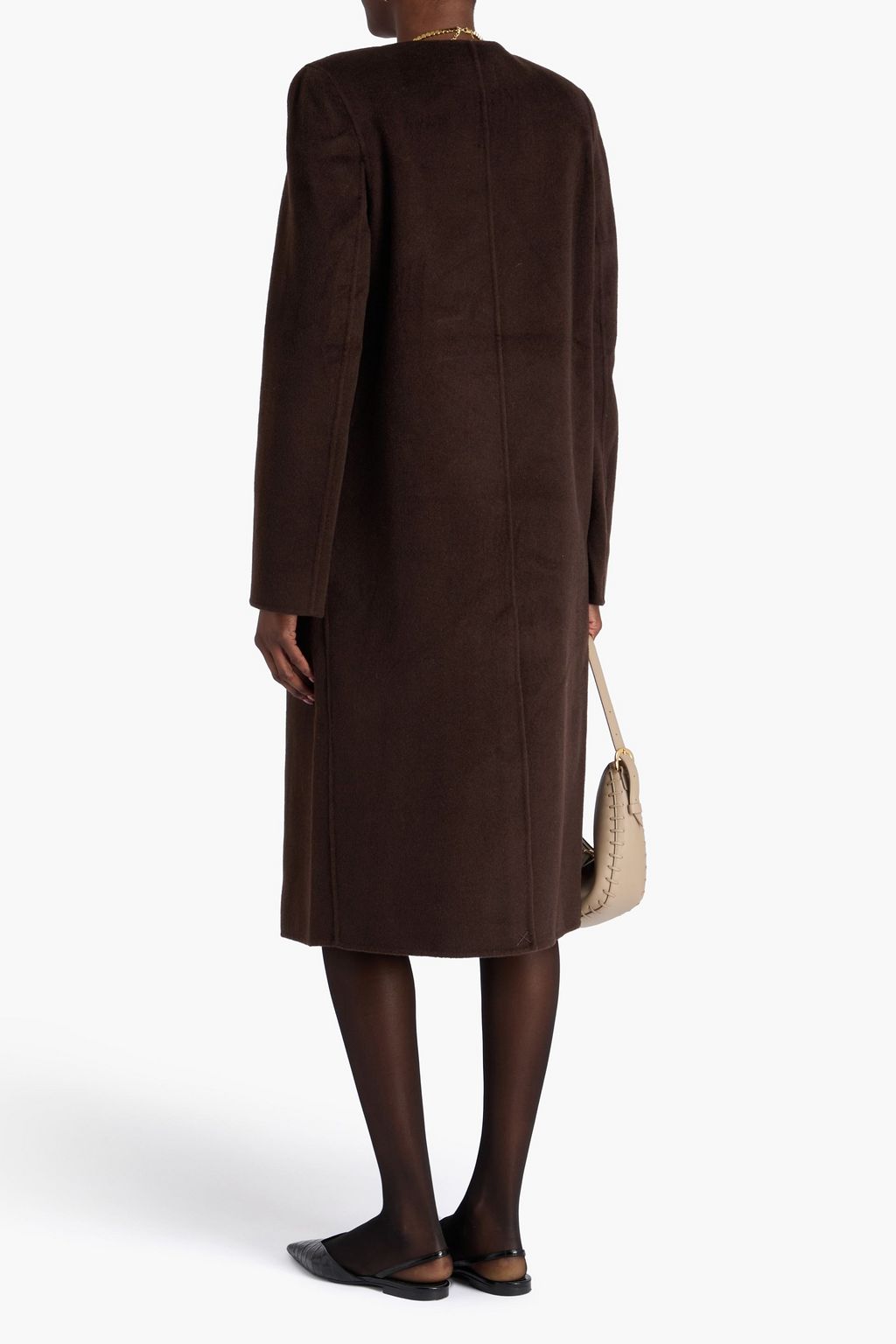 LOULOU STUDIO Banie wool and cashmere-blend coat