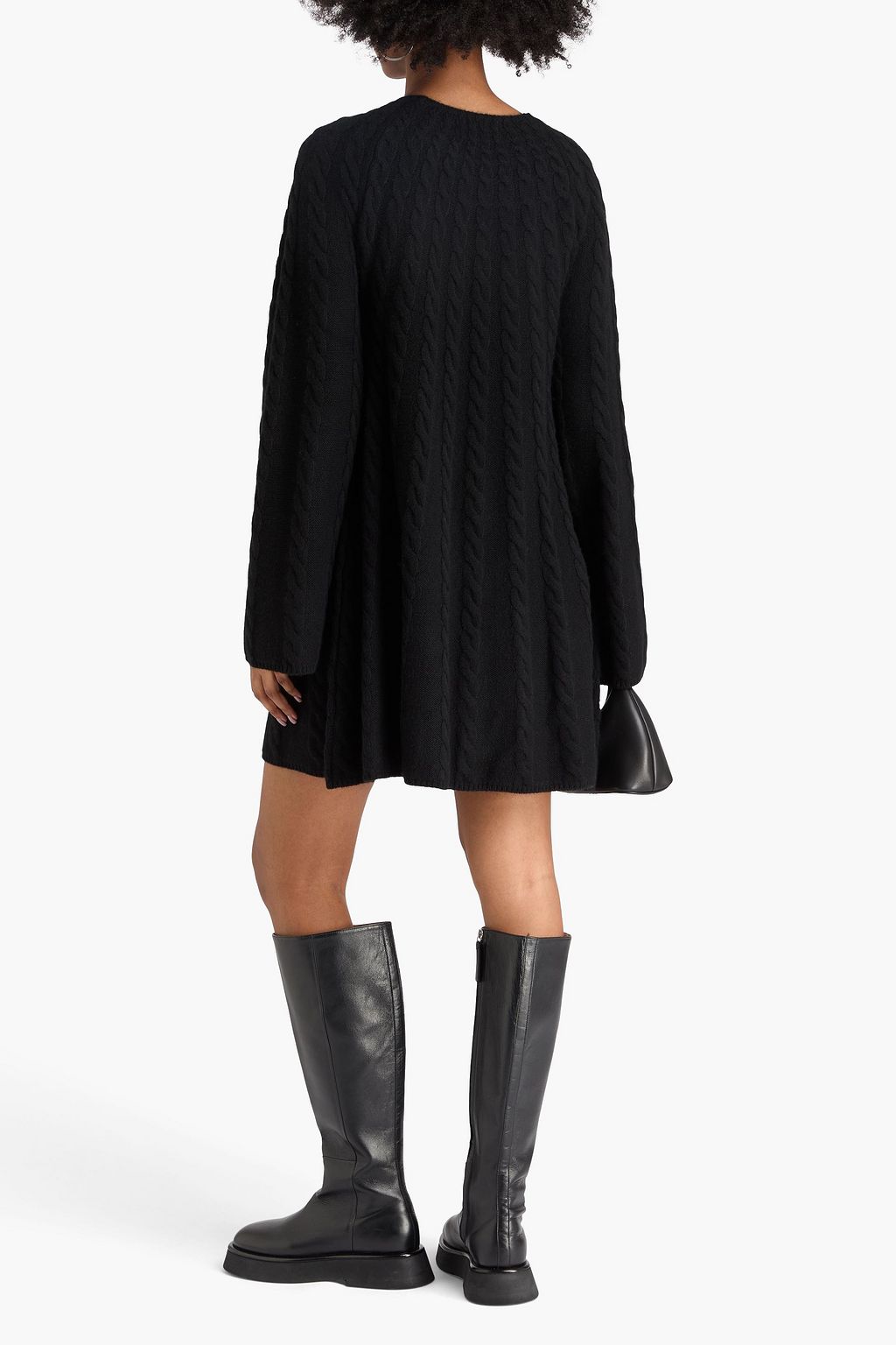 LOULOU STUDIO Blasse cable-knit cashmere mini dress