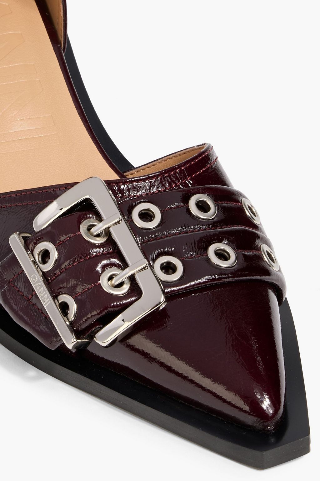 GANNI Buckled pumps