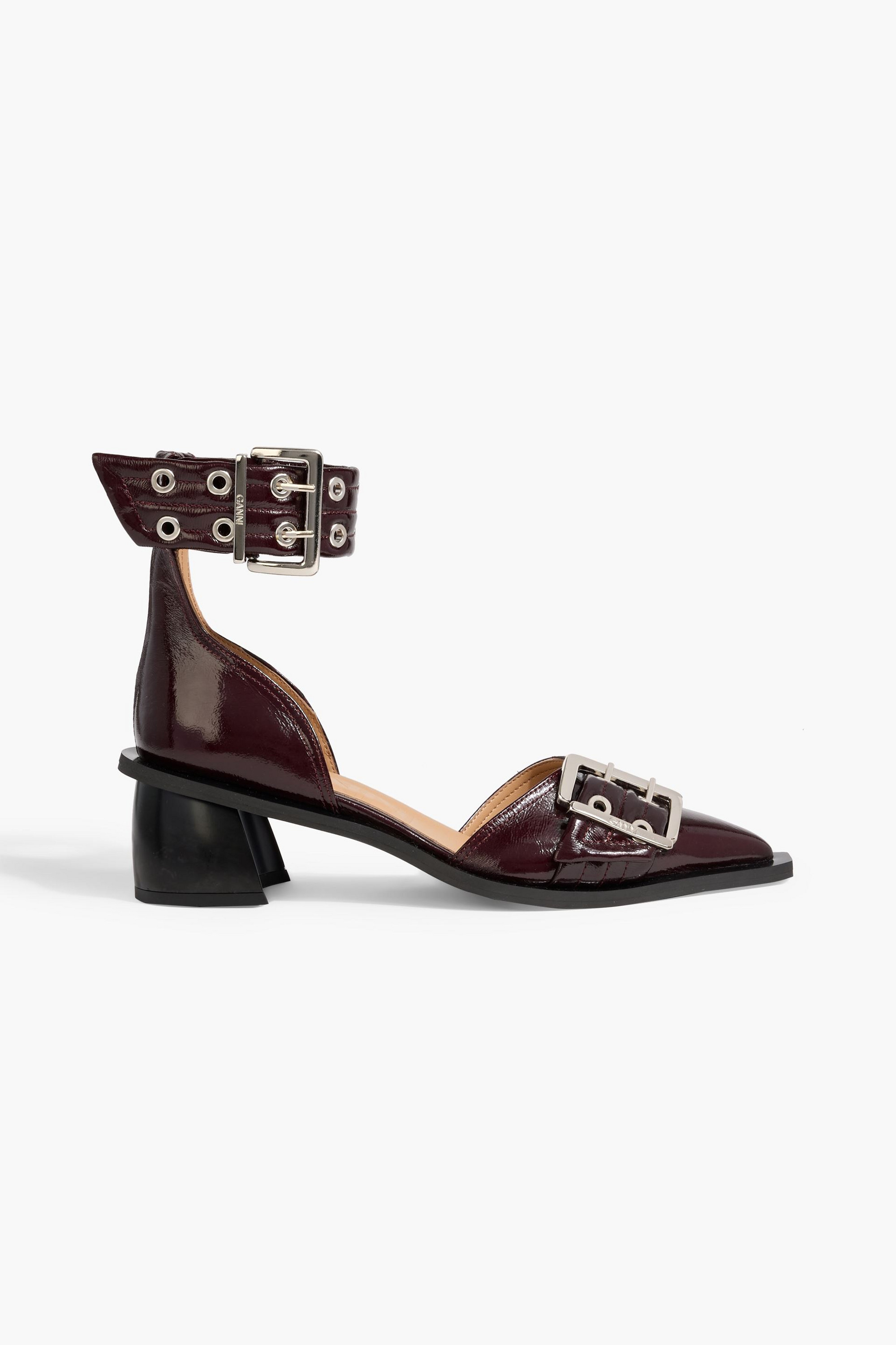 GANNI Buckled pumps
