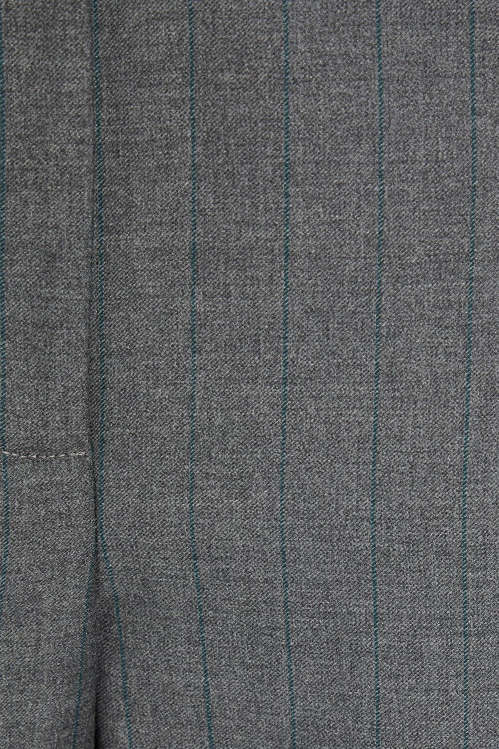 LOULOU STUDIO Fira cropped pinstriped wool-twill straight-leg pants